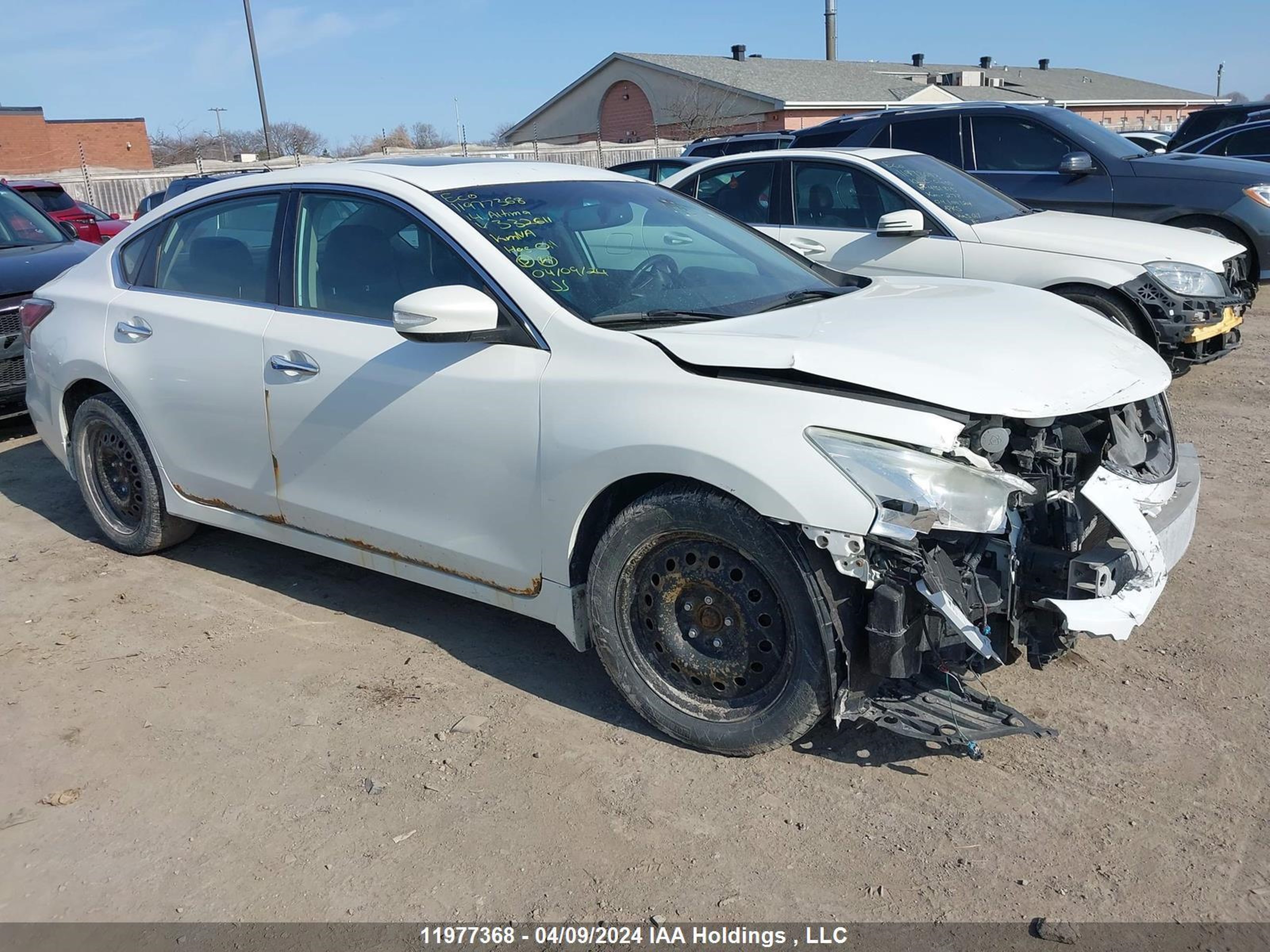 NISSAN ALTIMA 2014 1n4al3ap9en332611