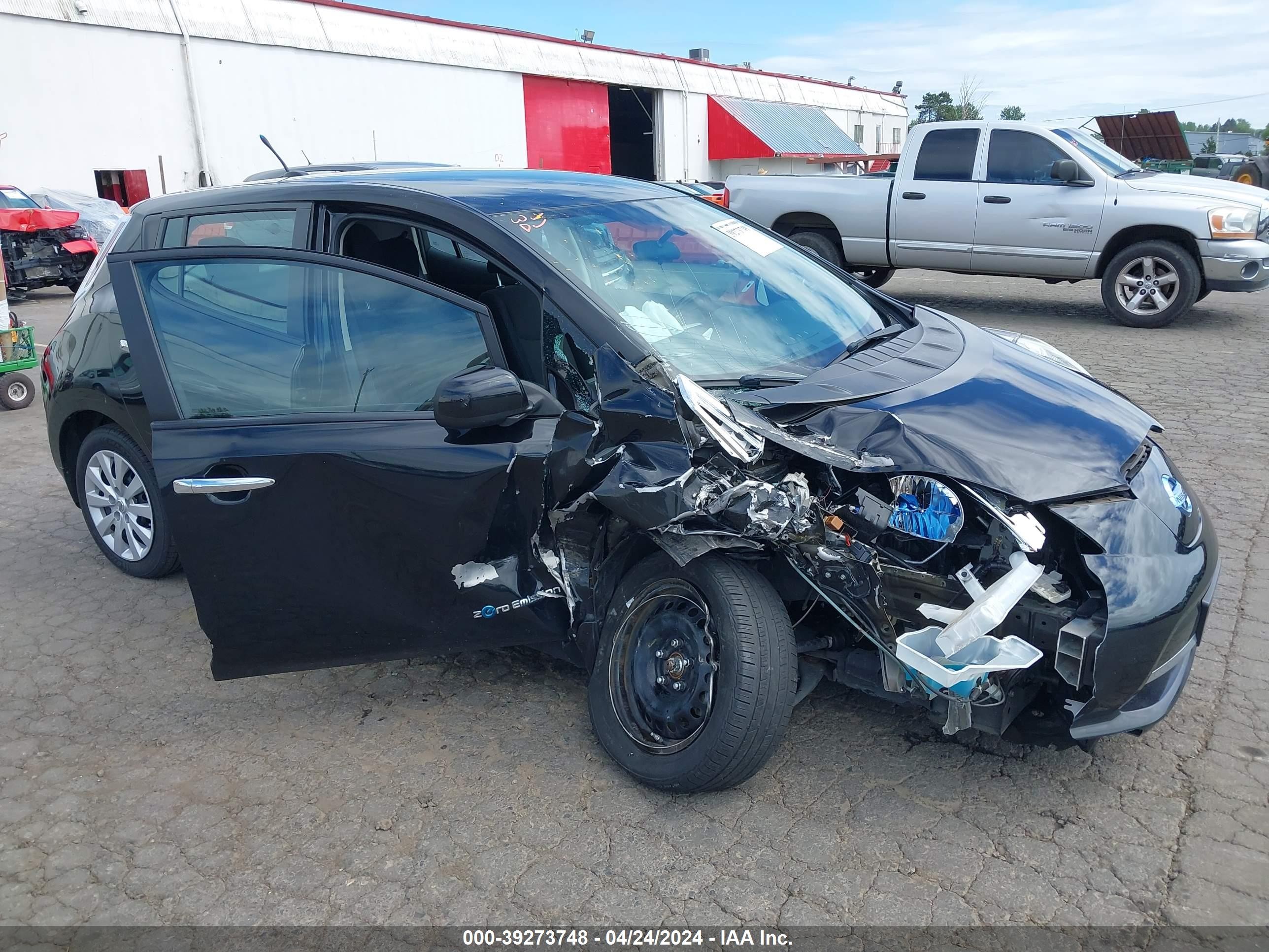 NISSAN LEAF 2013 1n4az0cp0dc424422