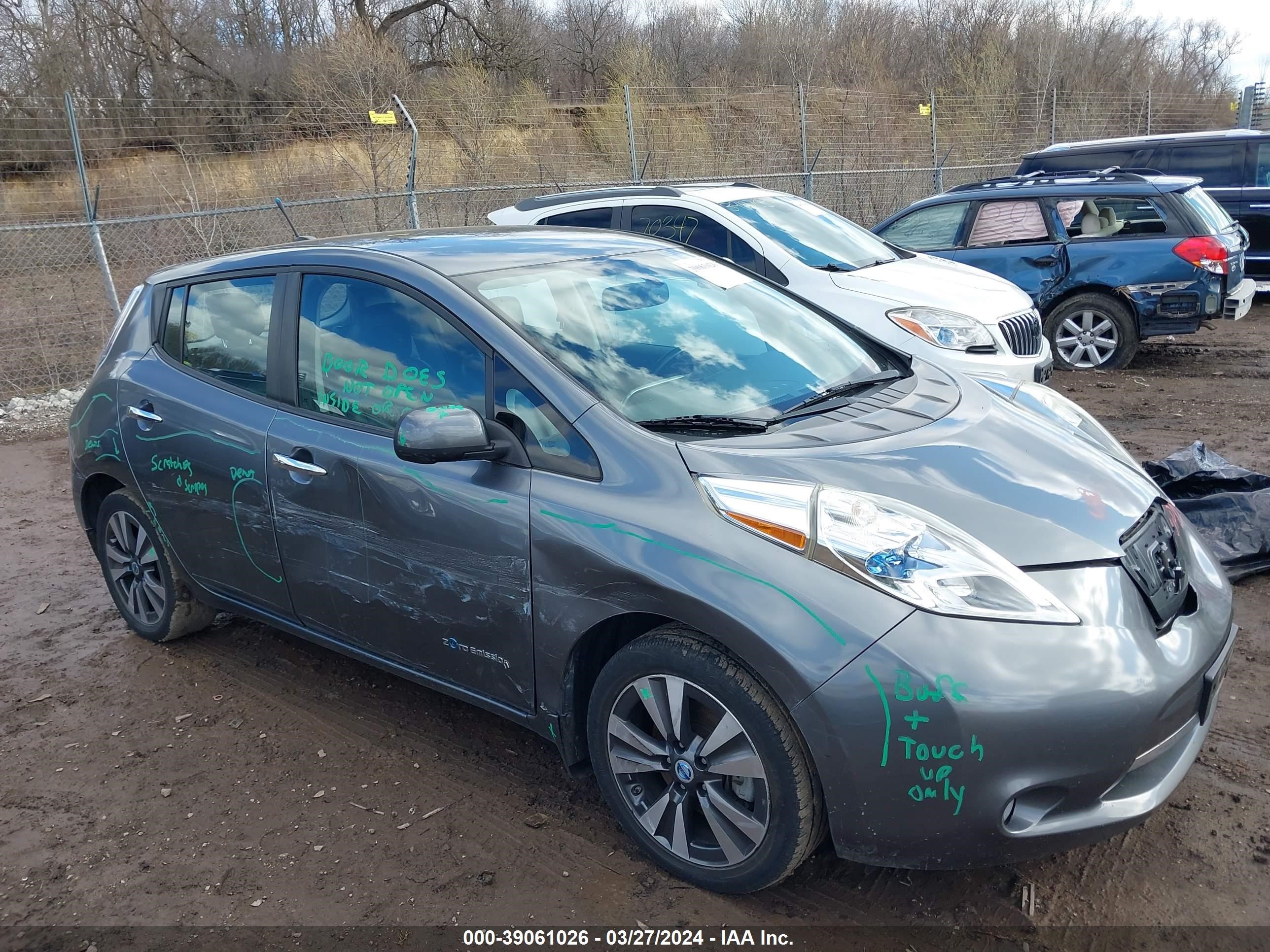 NISSAN LEAF 2014 1n4az0cp0ec334768