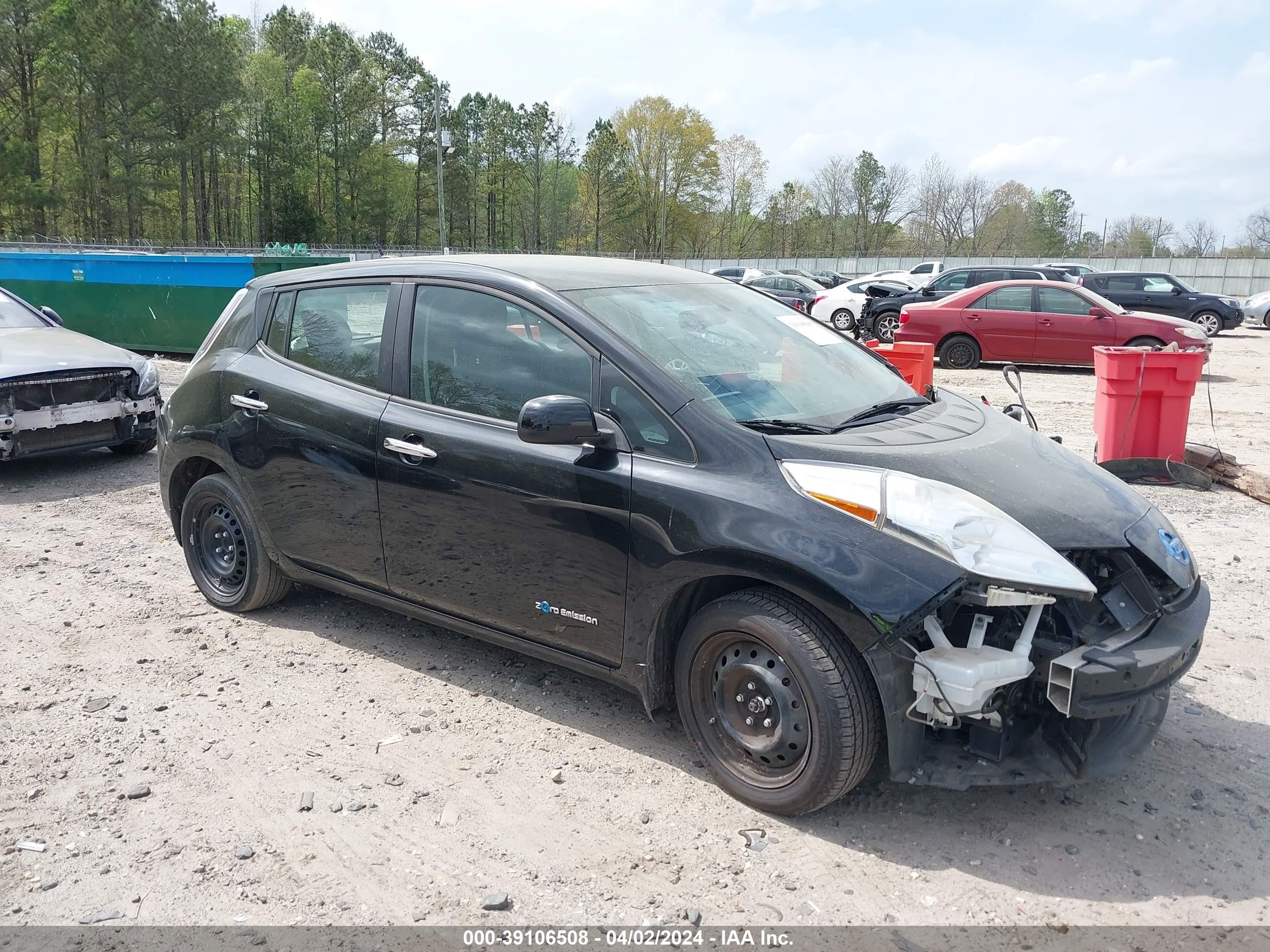 NISSAN LEAF 2015 1n4az0cp1fc333081