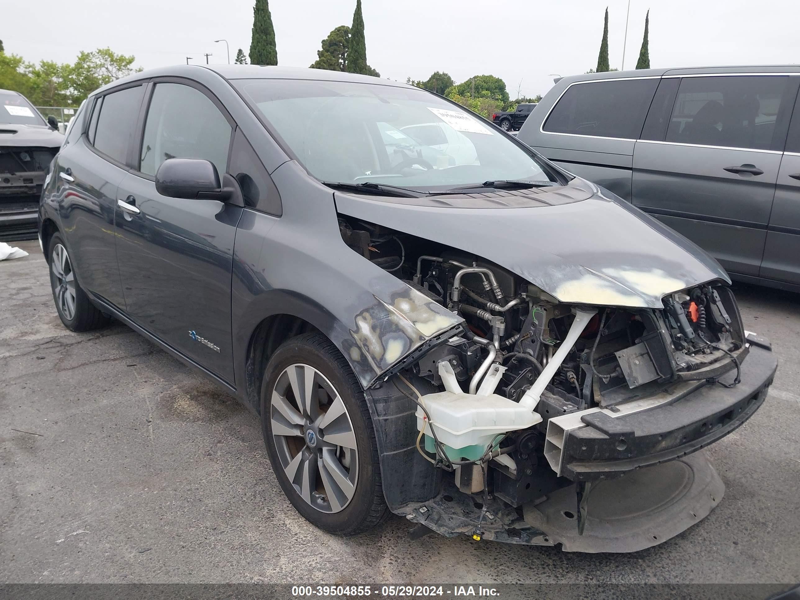 NISSAN LEAF 2013 1n4az0cp2dc421537