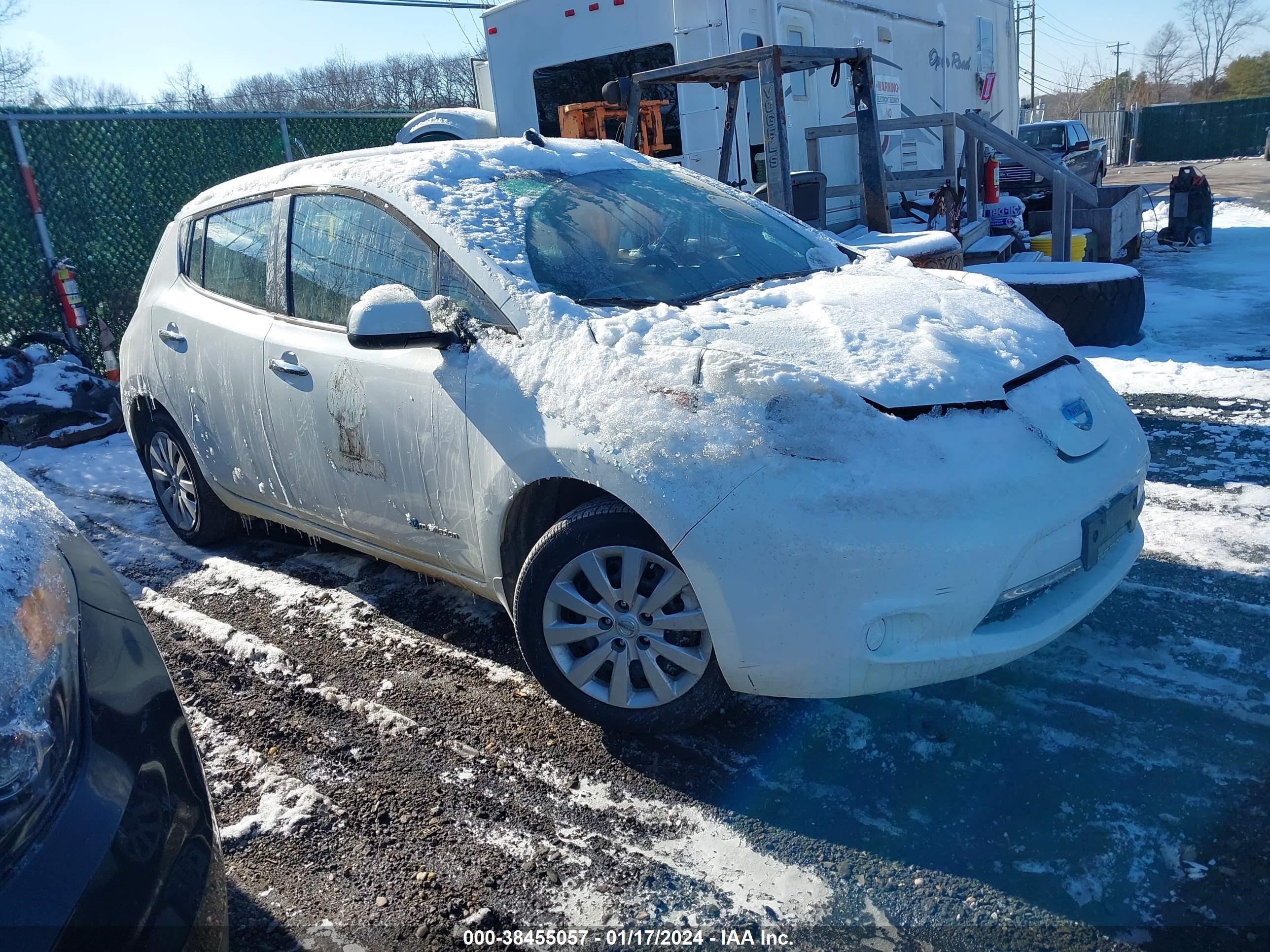 NISSAN LEAF 2014 1n4az0cp3ec336207