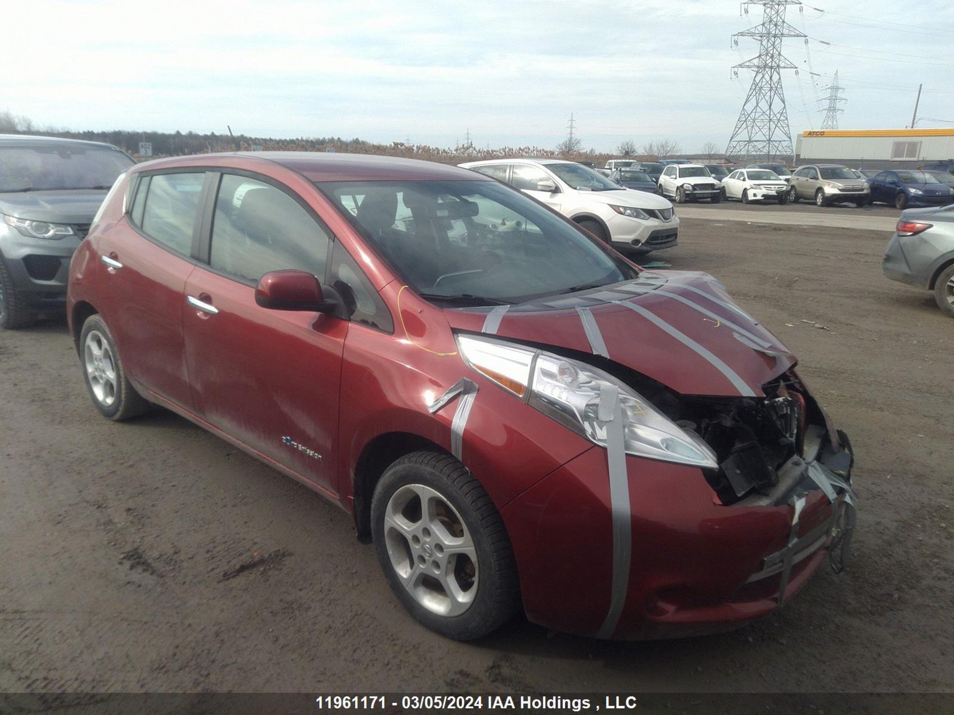 NISSAN LEAF 2015 1n4az0cp3fc329954