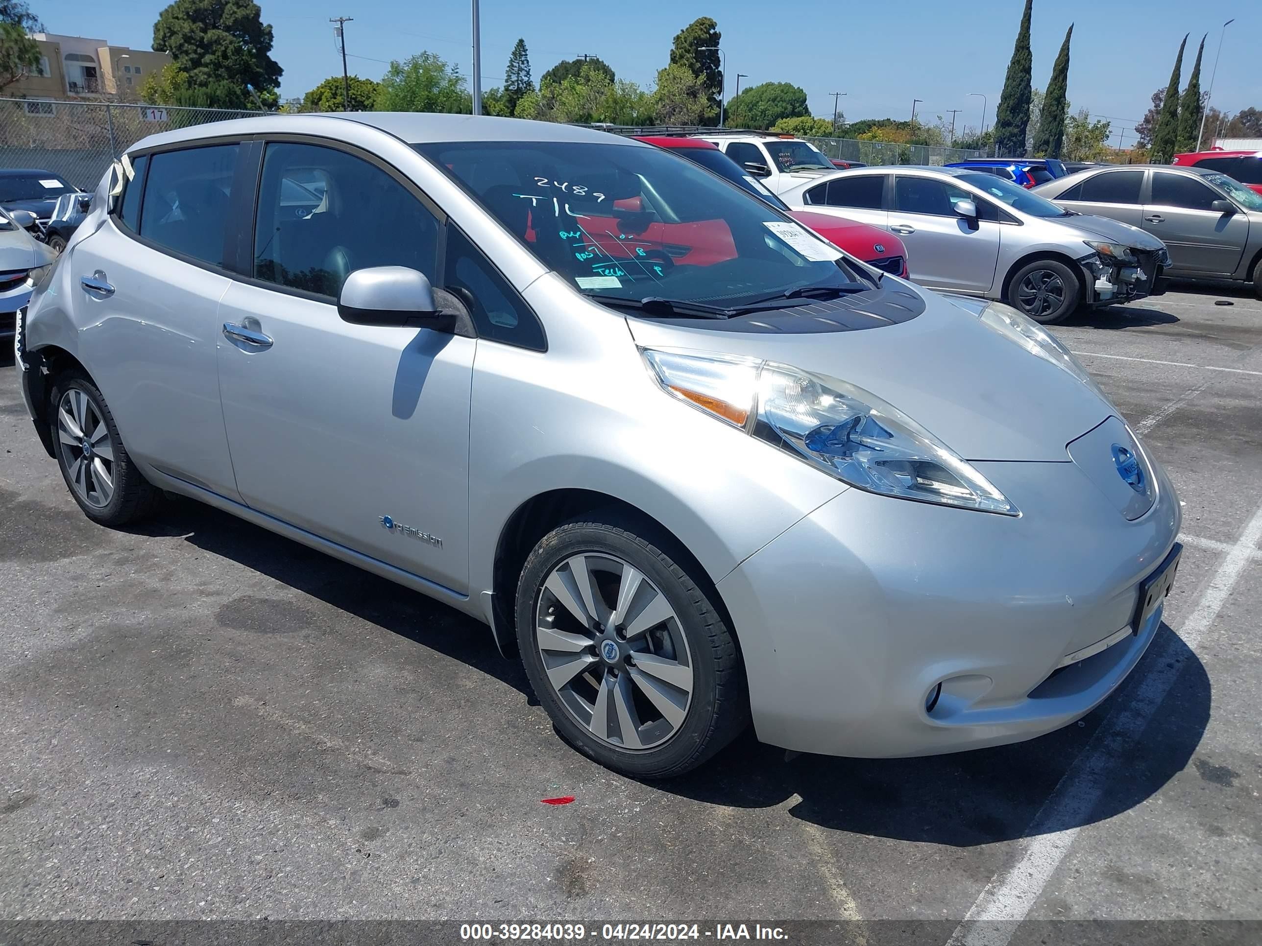 NISSAN LEAF 2013 1n4az0cp5dc403856