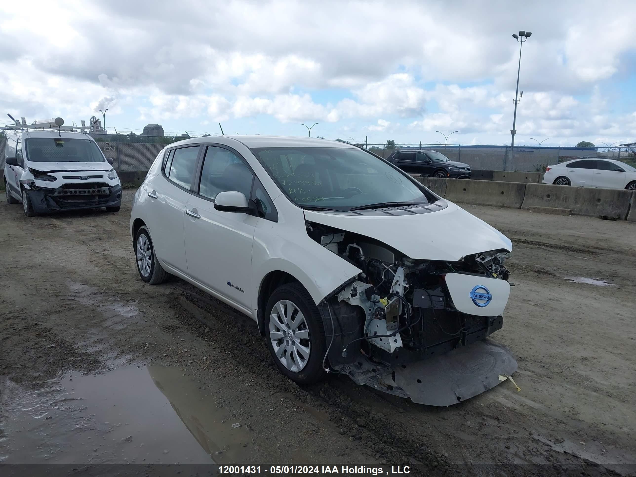 NISSAN LEAF 2016 1n4az0cp7gc301334