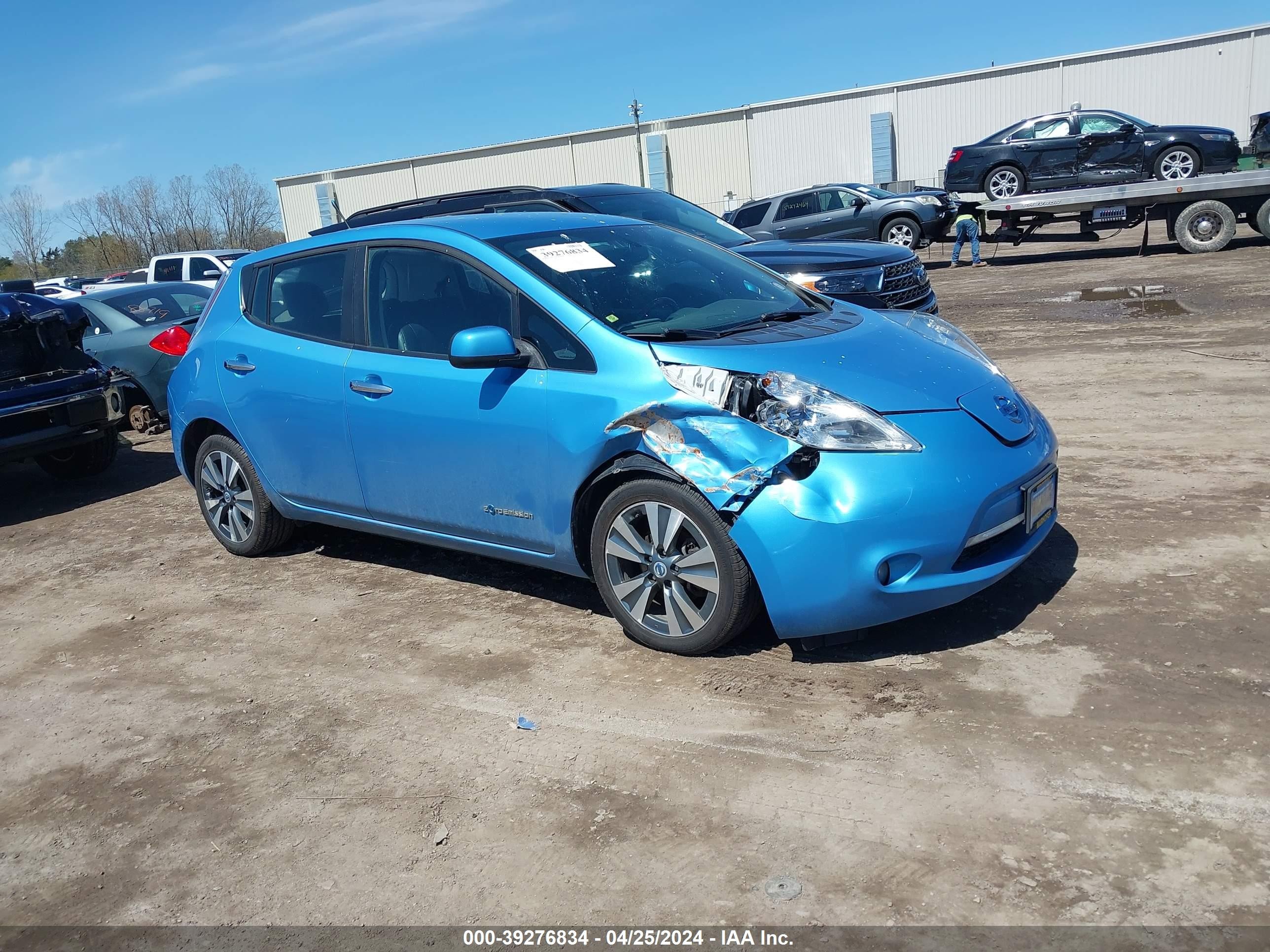 NISSAN LEAF 2013 1n4az0cp9dc412477