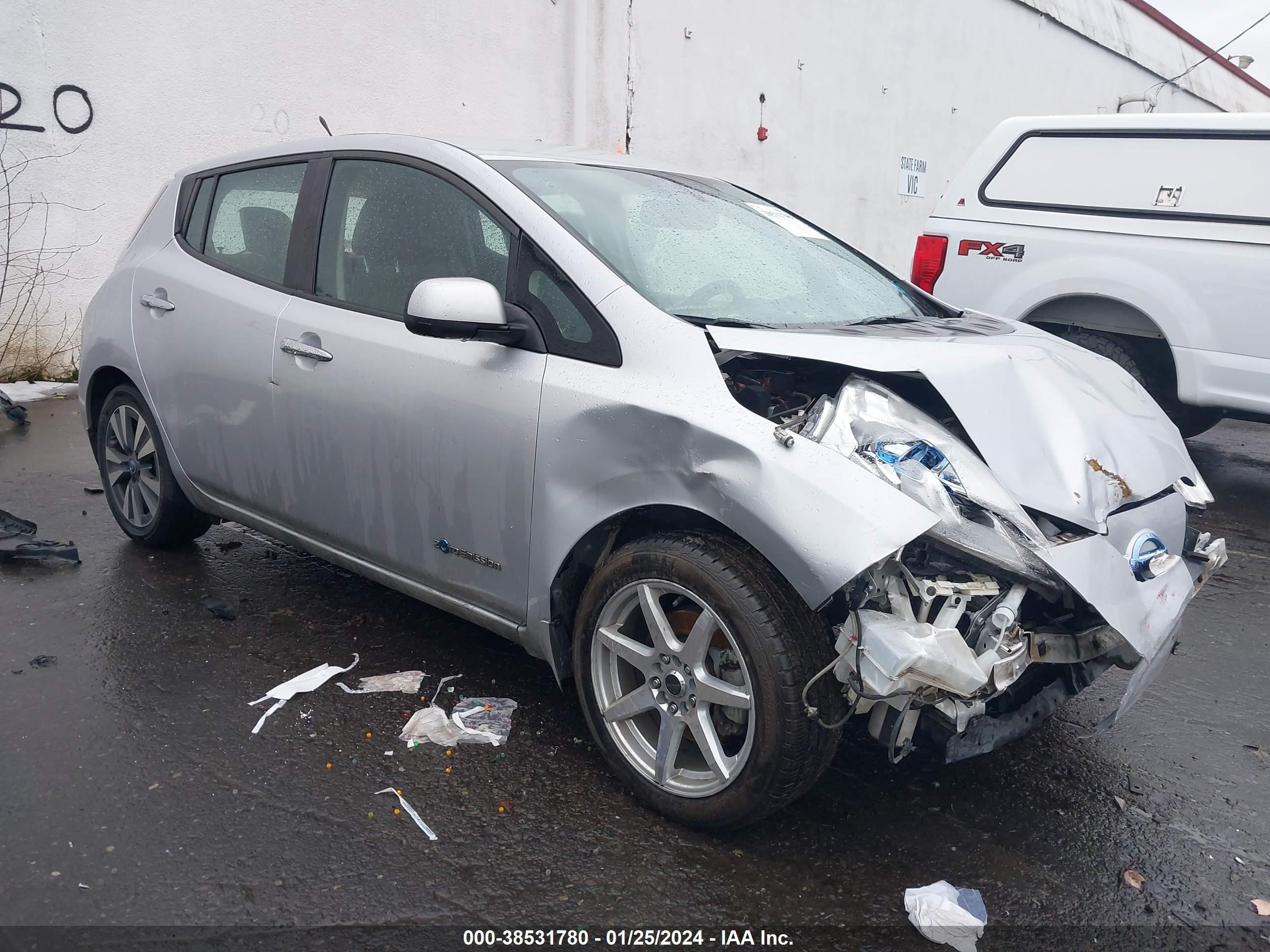 NISSAN LEAF 2014 1n4az0cp9ec337412