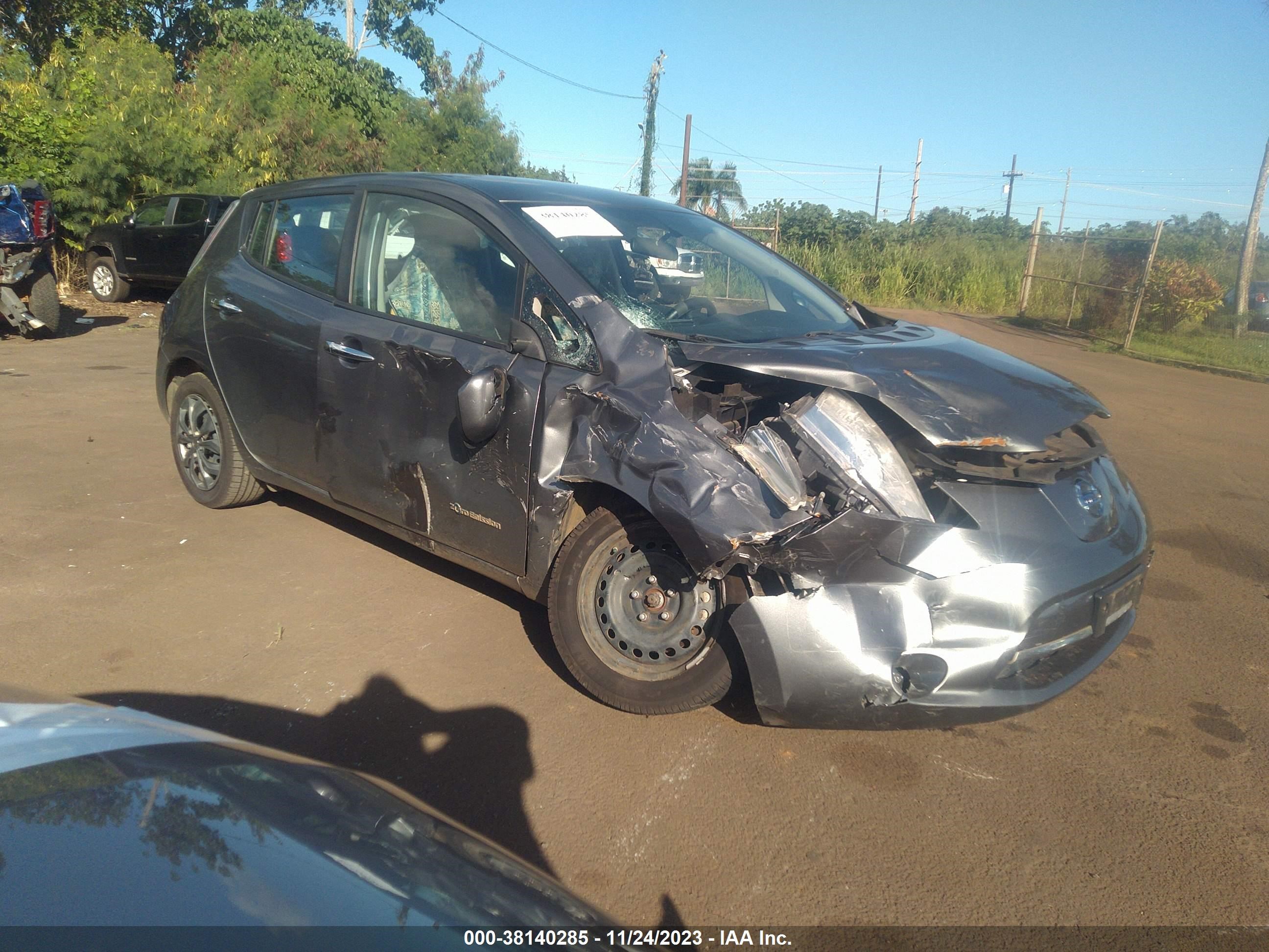 NISSAN LEAF 2015 1n4az0cp9fc318649