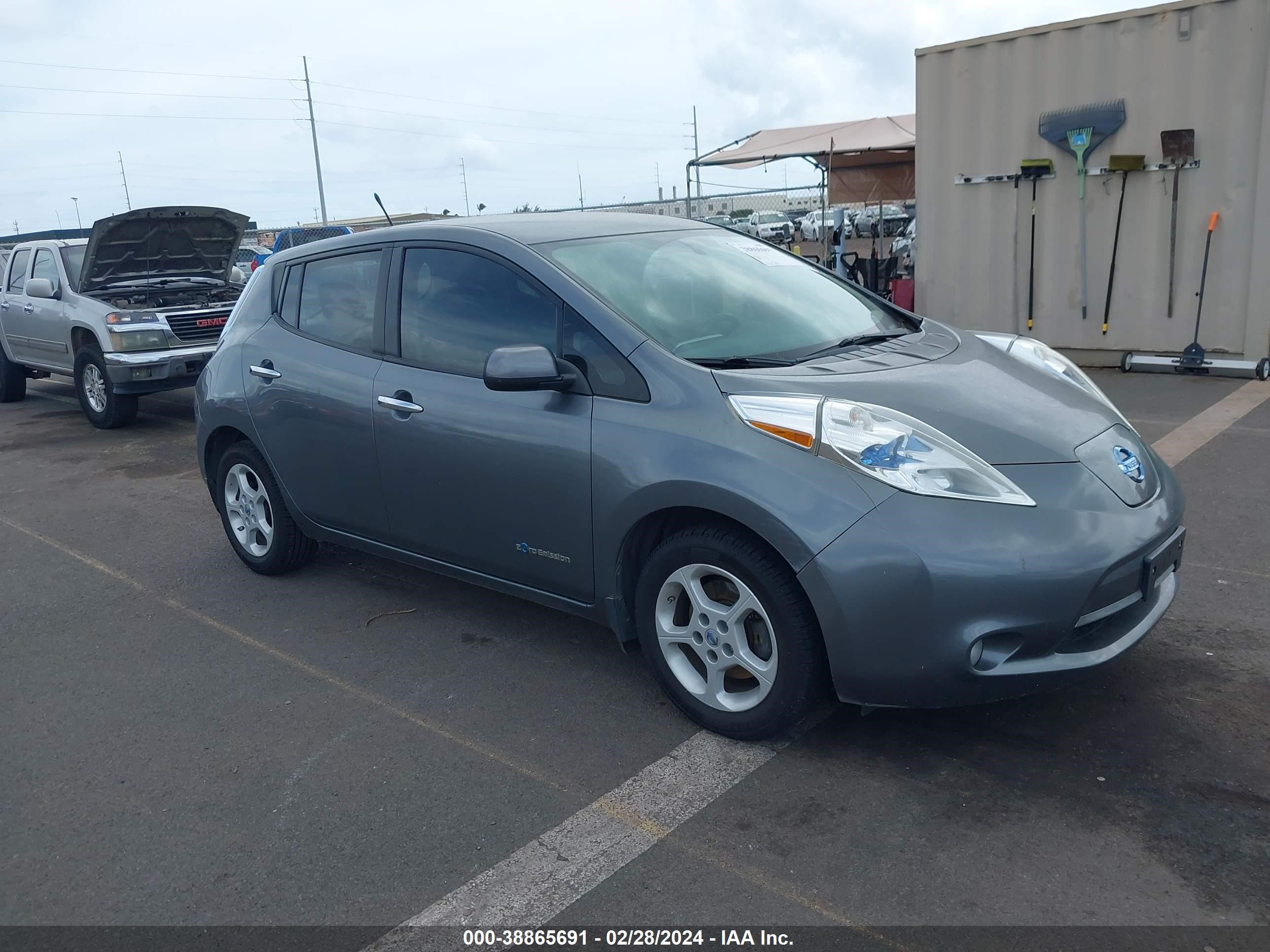 NISSAN LEAF 2014 1n4az0cpxec334602