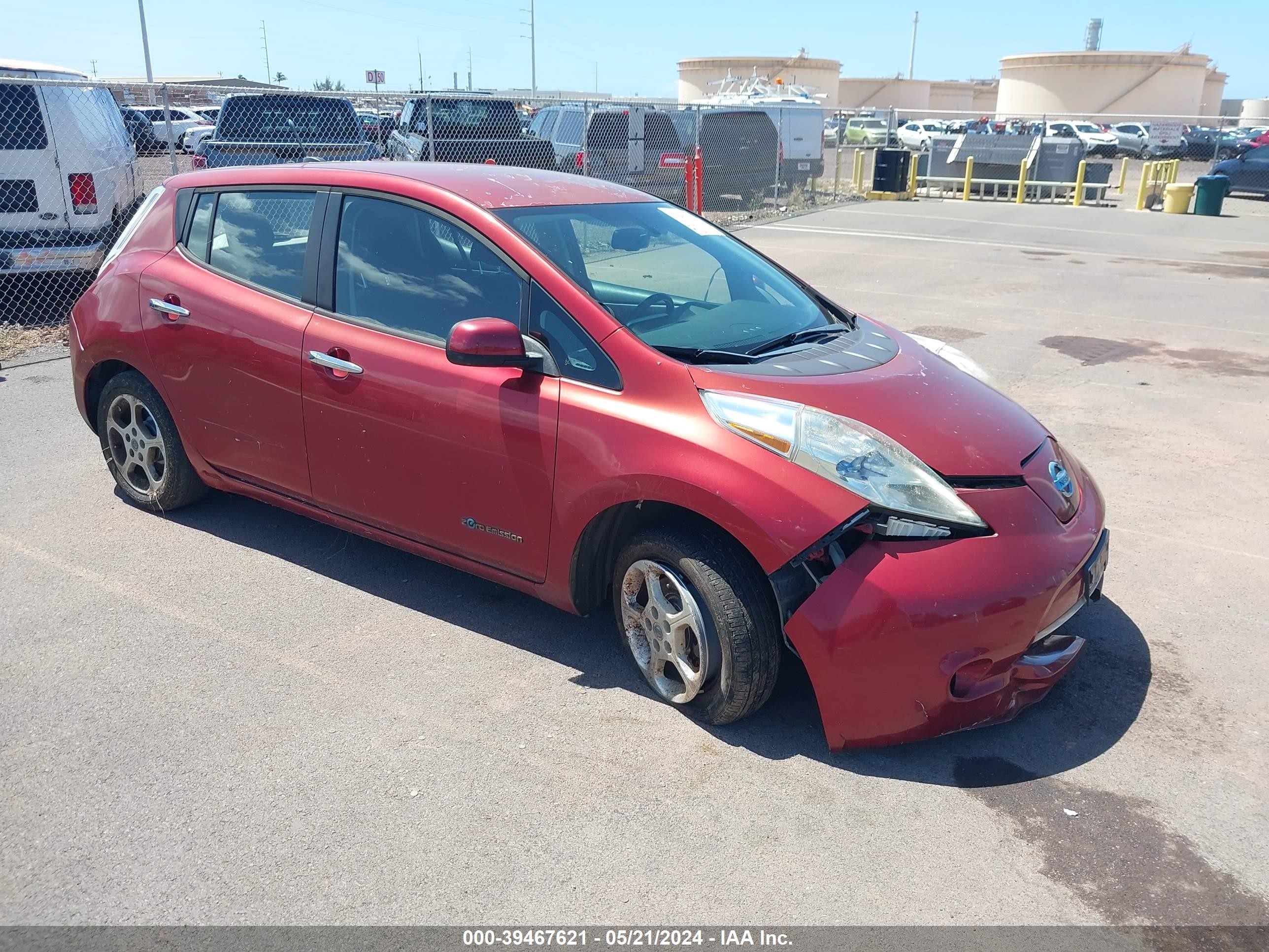 NISSAN LEAF 2014 1n4az0cpxec336107