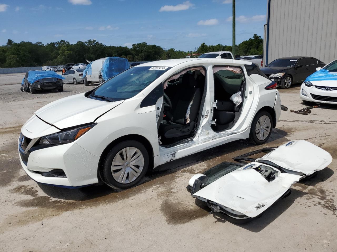 NISSAN LEAF 2021 1n4az1bv6mc551830