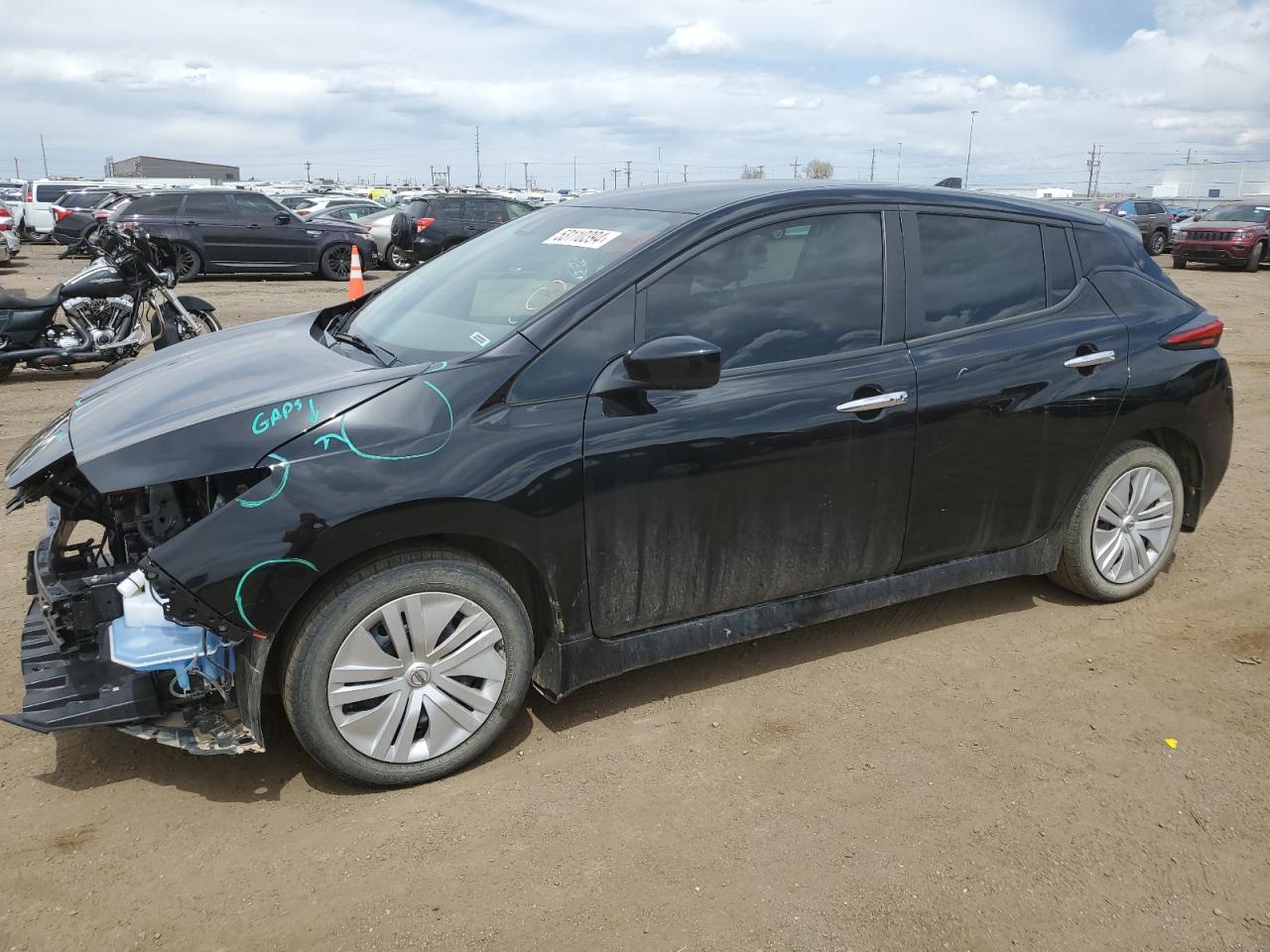 NISSAN LEAF 2021 1n4az1bv7mc553098