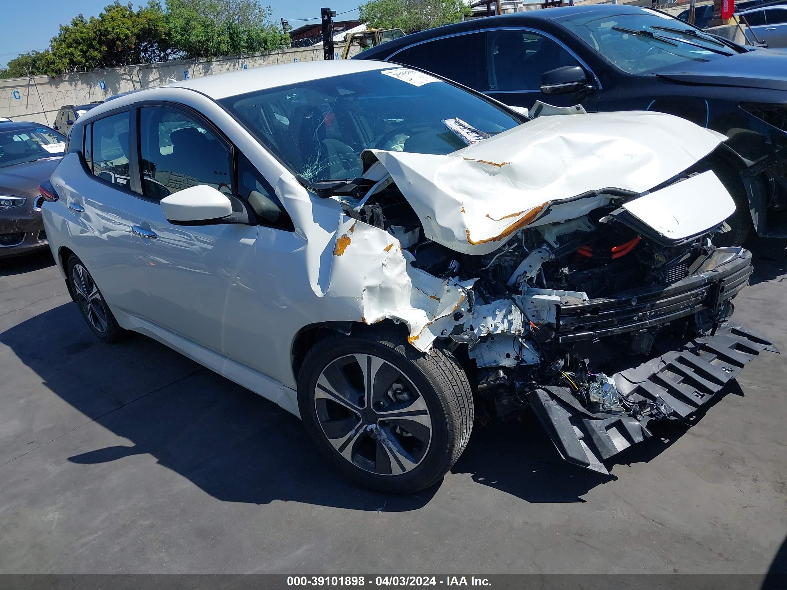 NISSAN LEAF 2020 1n4az1cp0lc302325