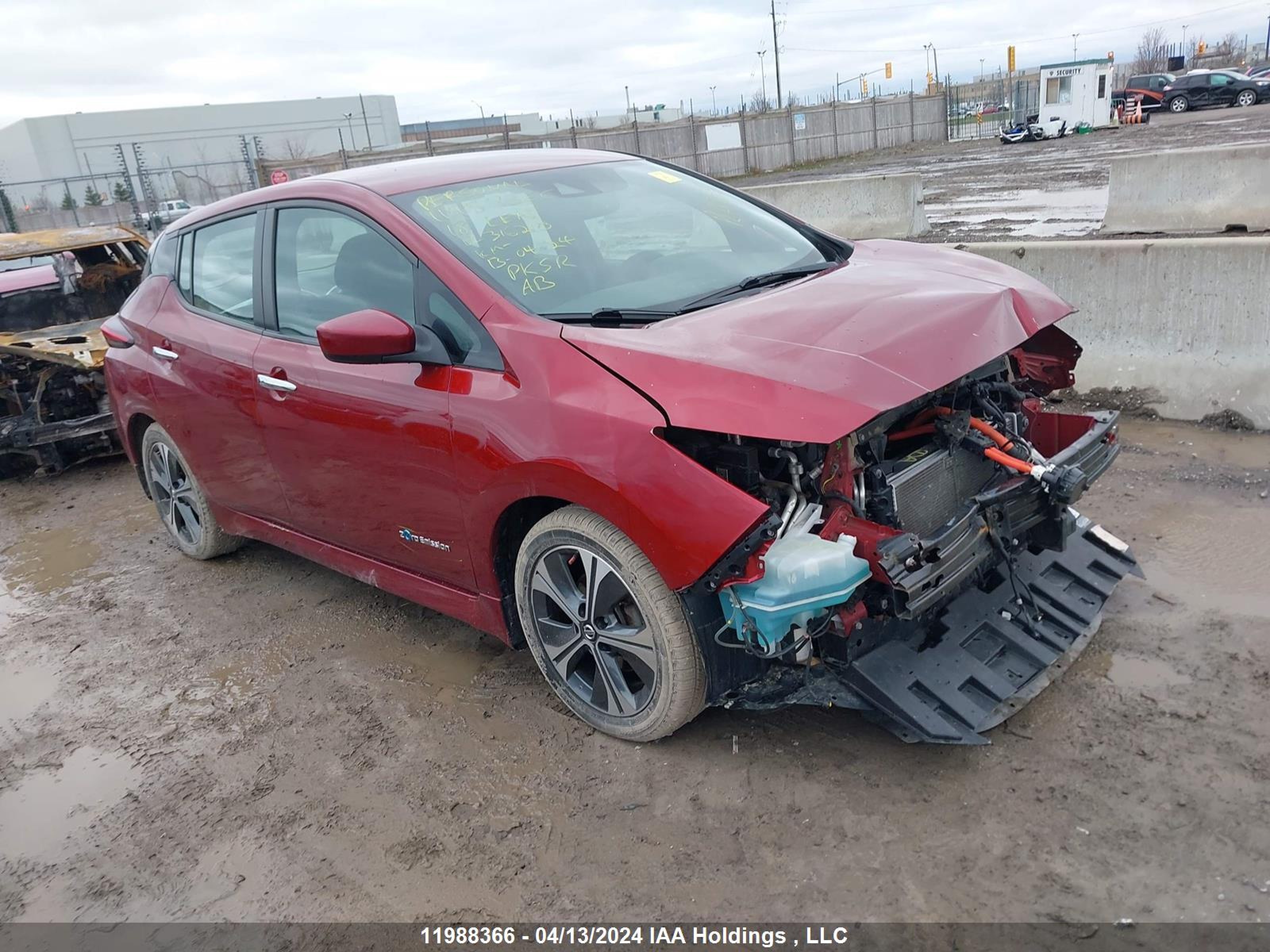 NISSAN LEAF 2018 1n4az1cp2jc316210