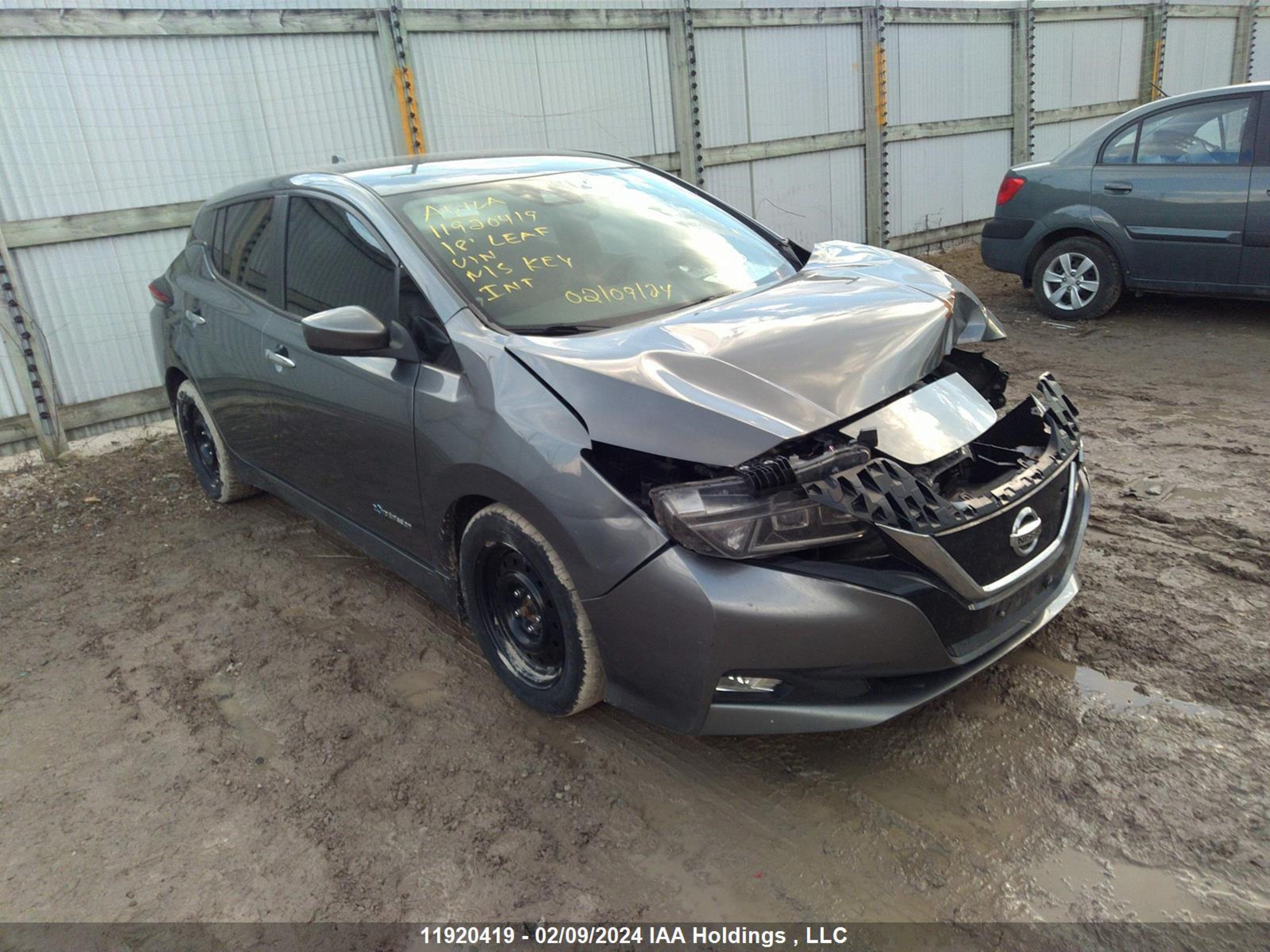 NISSAN LEAF 2018 1n4az1cp5jc311292