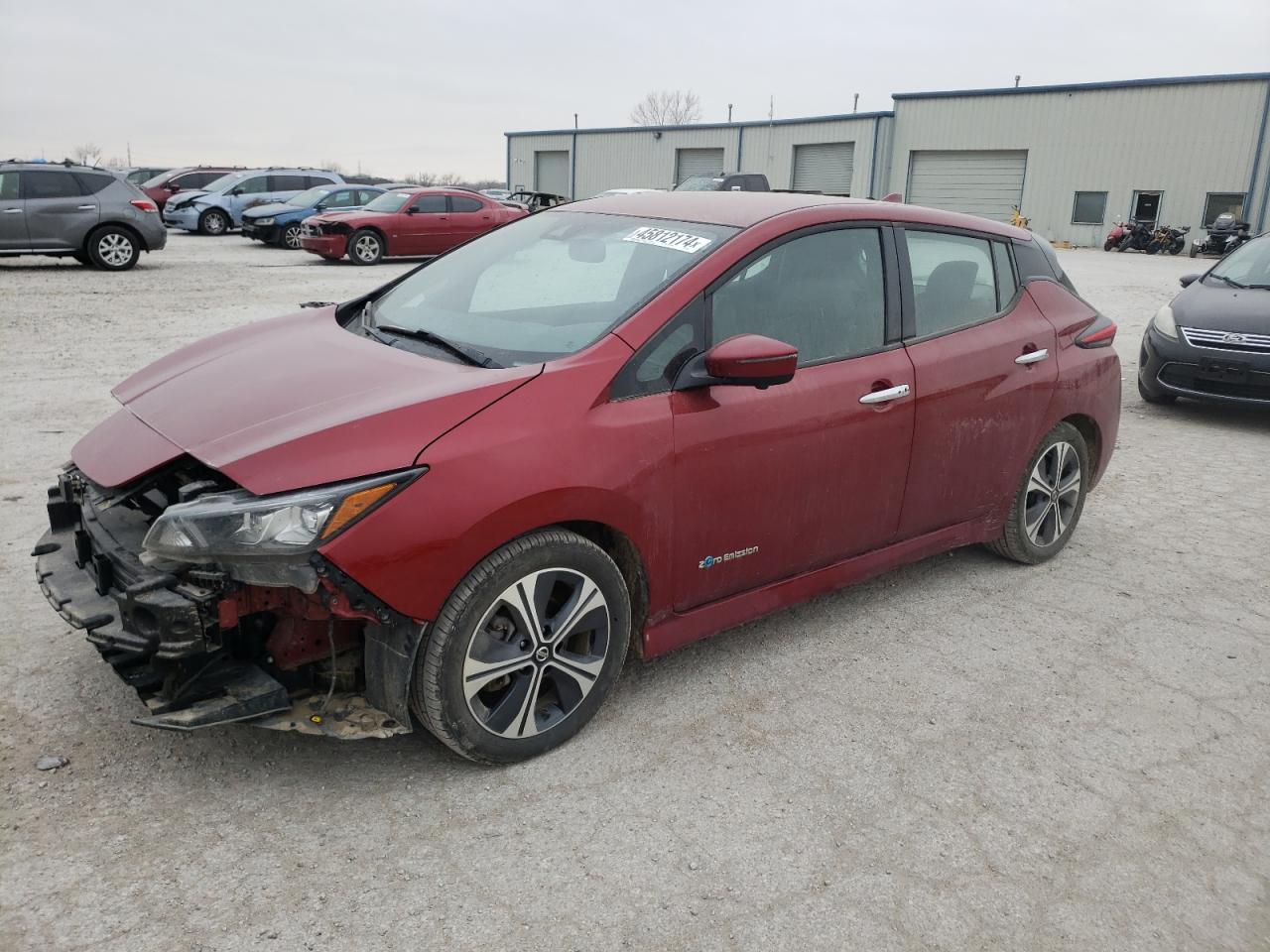 NISSAN LEAF 2018 1n4az1cp6jc300639