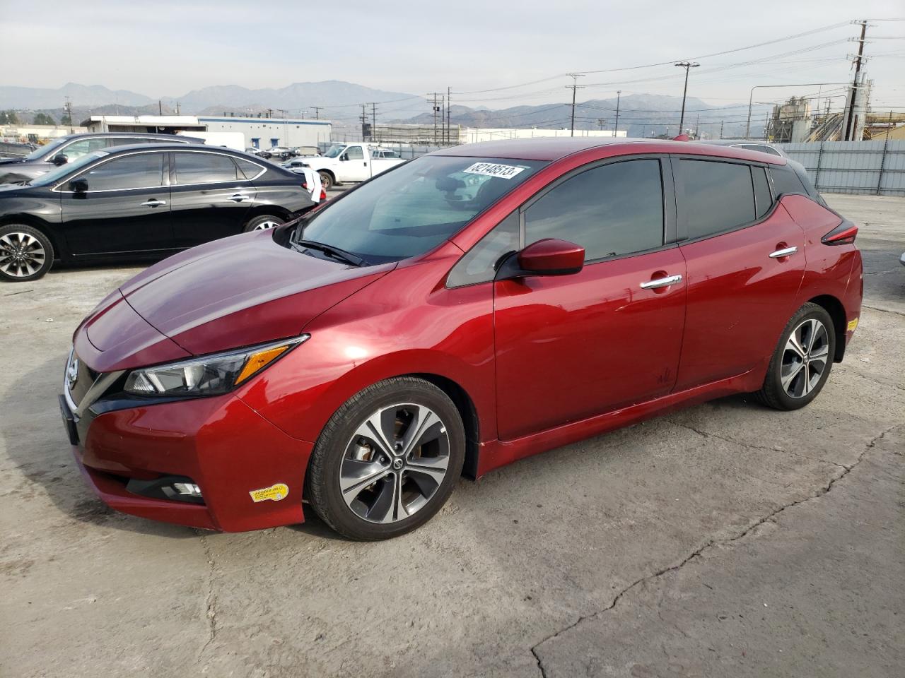 NISSAN LEAF 2022 1n4az1cv2nc555079