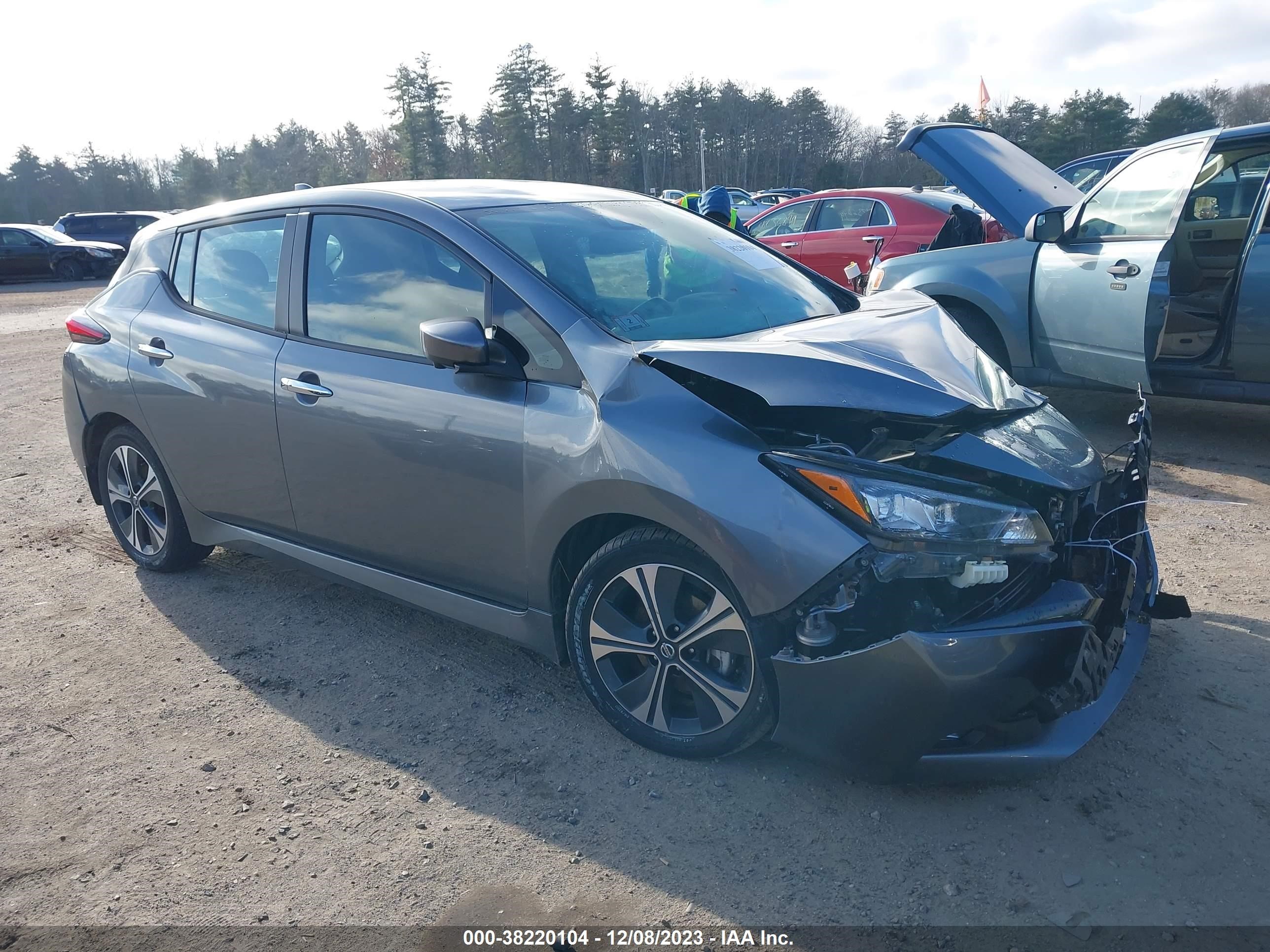 NISSAN LEAF 2022 1n4az1cv4nc555262