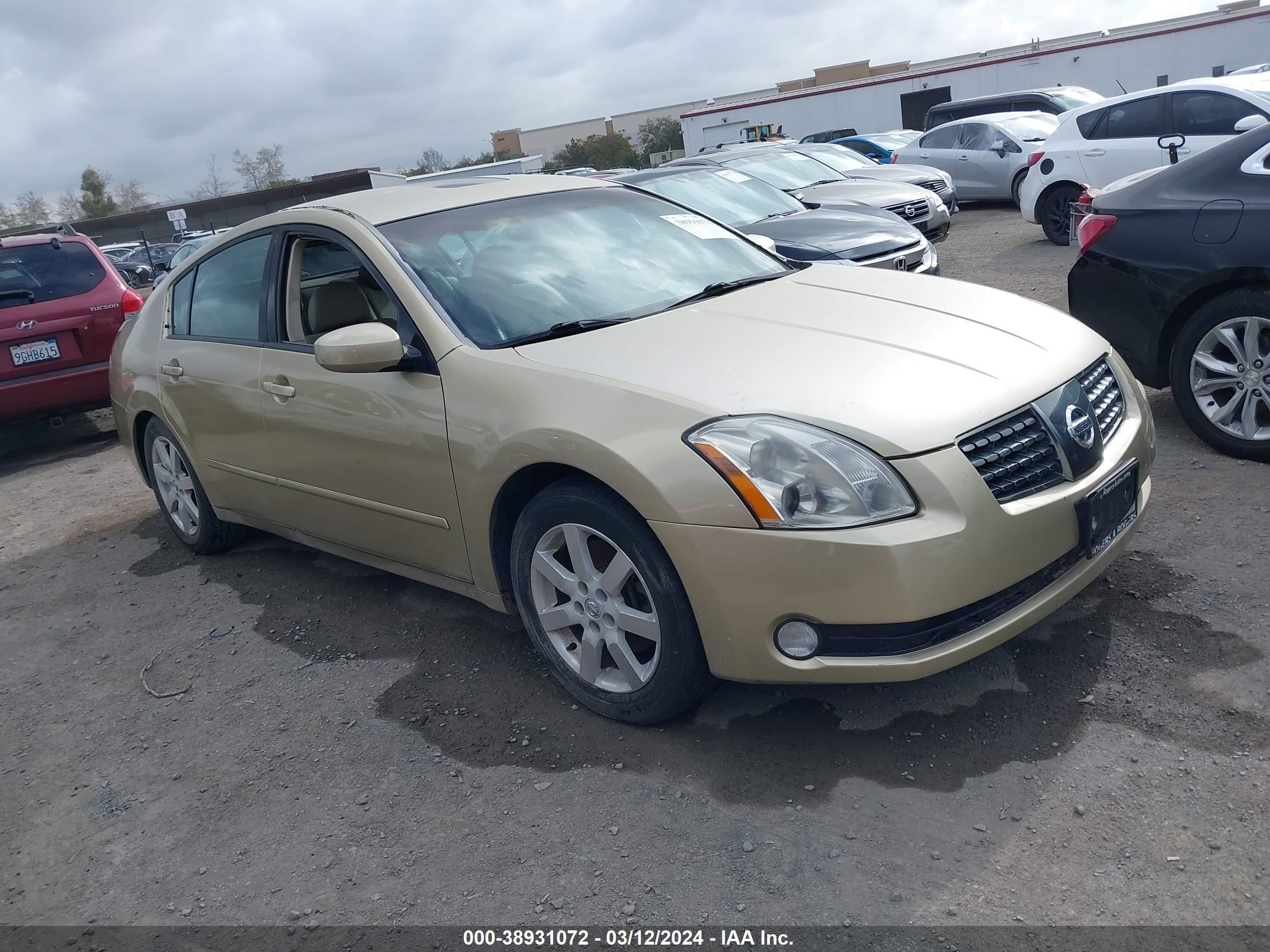 NISSAN MAXIMA 2004 1n4ba41e04c804624