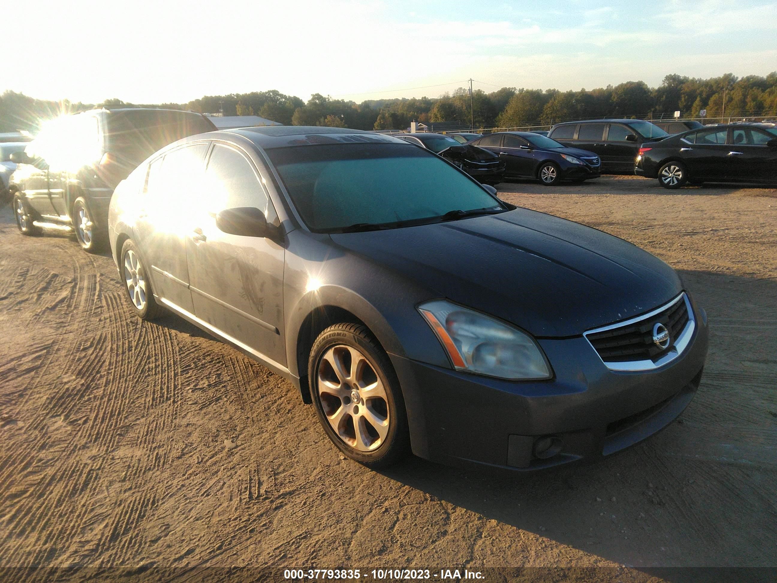 NISSAN MAXIMA 2007 1n4ba41e07c827437