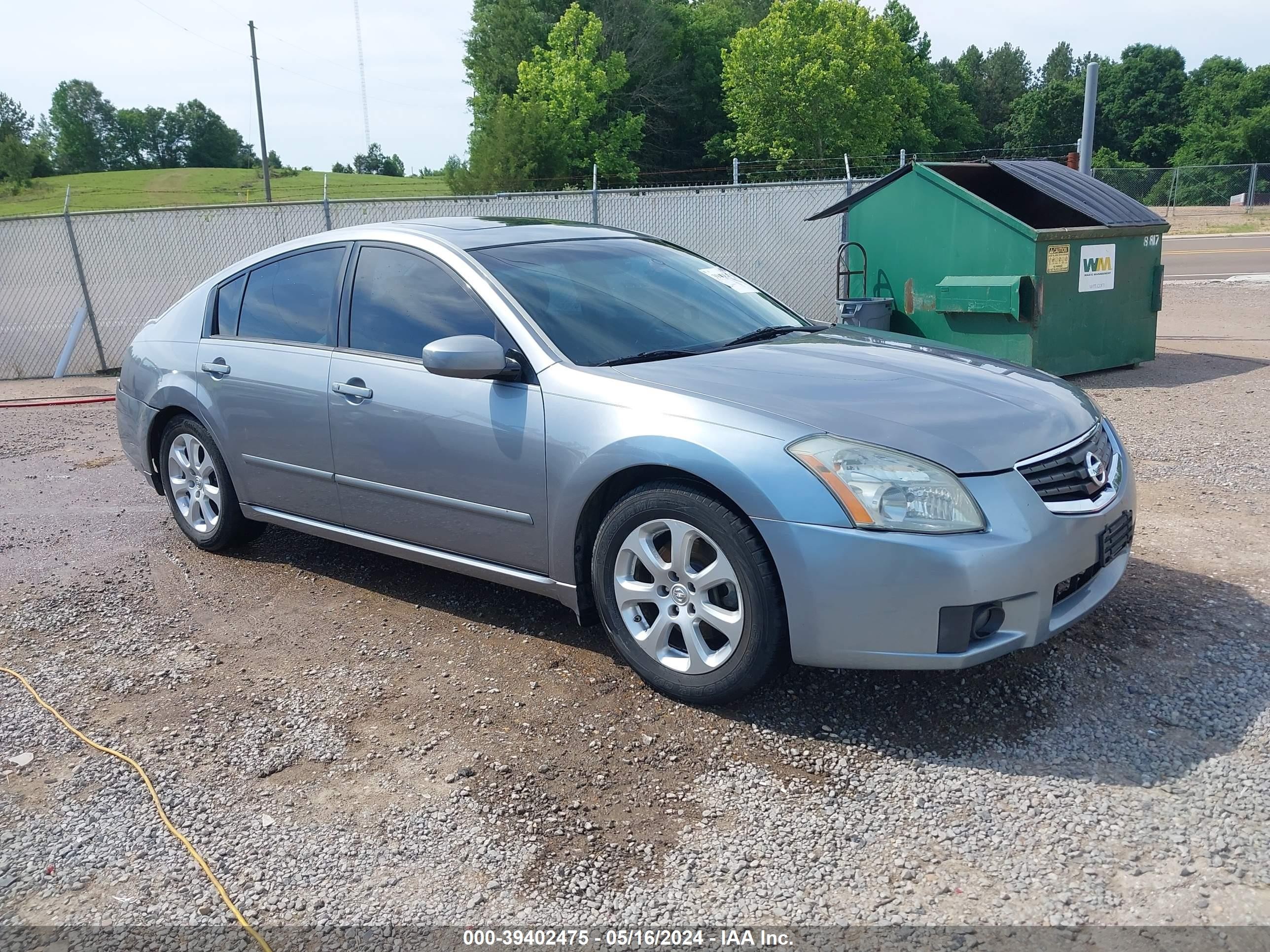 NISSAN MAXIMA 2007 1n4ba41e07c843377