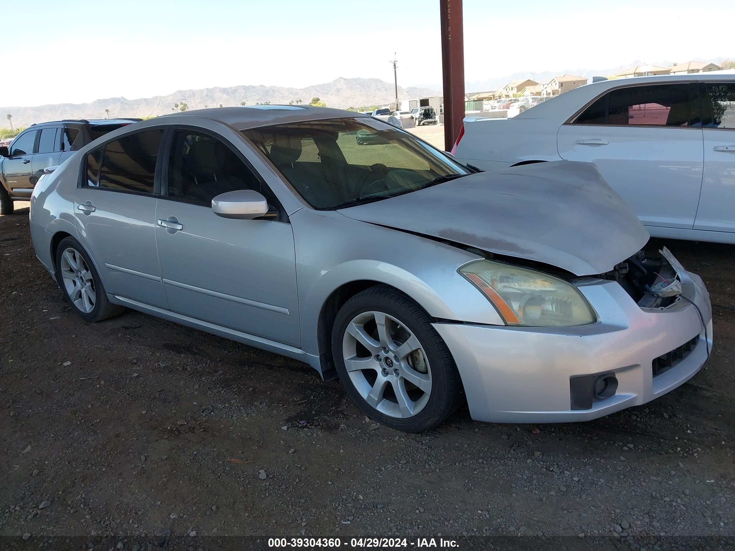 NISSAN MAXIMA 2008 1n4ba41e08c818108