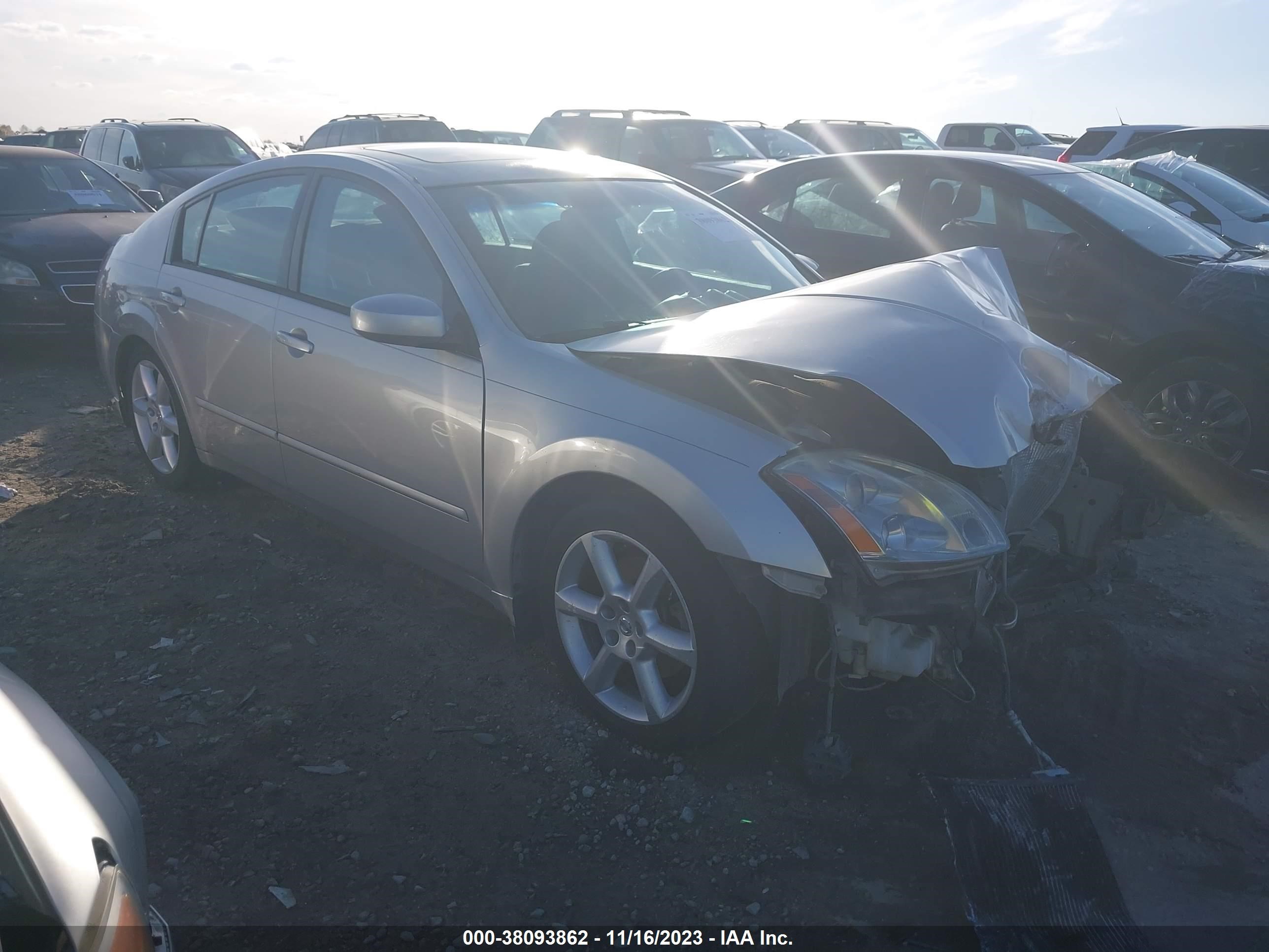 NISSAN MAXIMA 2006 1n4ba41e16c851826