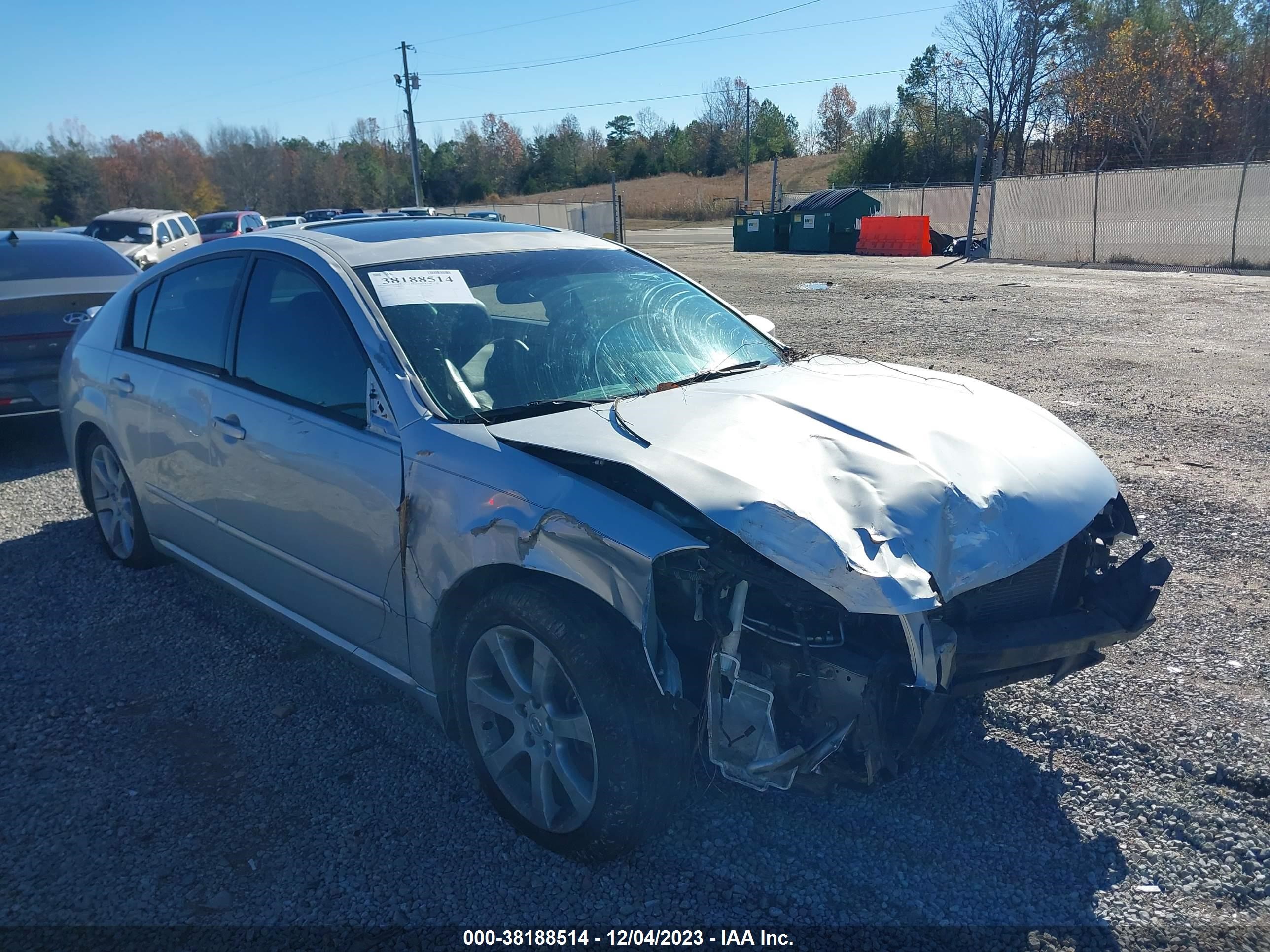 NISSAN MAXIMA 2007 1n4ba41e17c847339