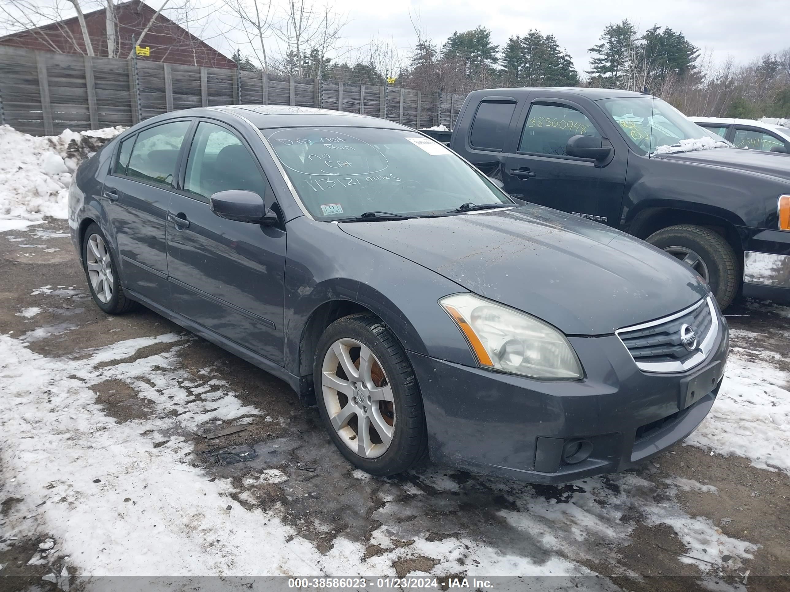 NISSAN MAXIMA 2007 1n4ba41e17c856896