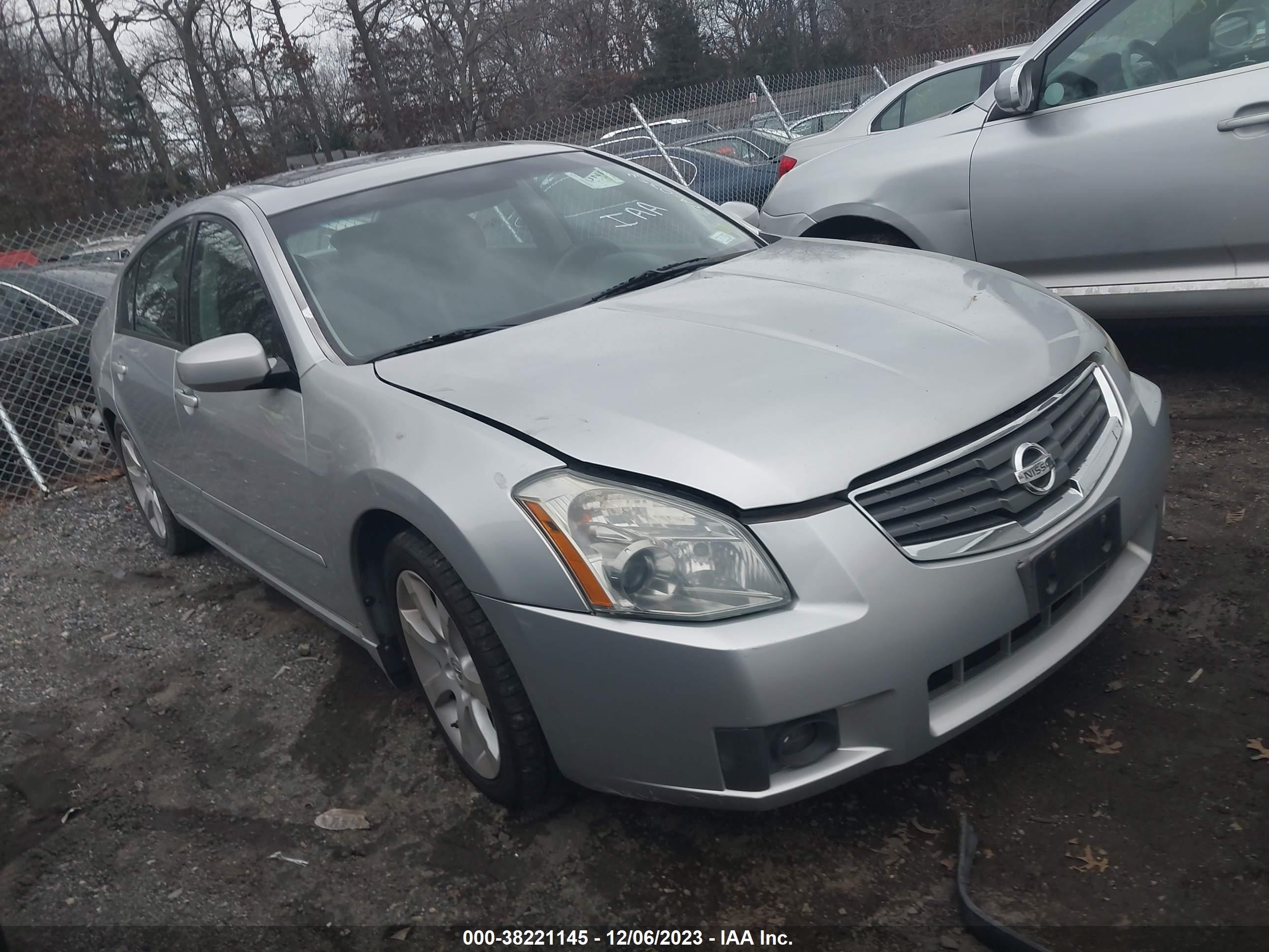 NISSAN MAXIMA 2007 1n4ba41e17c866005