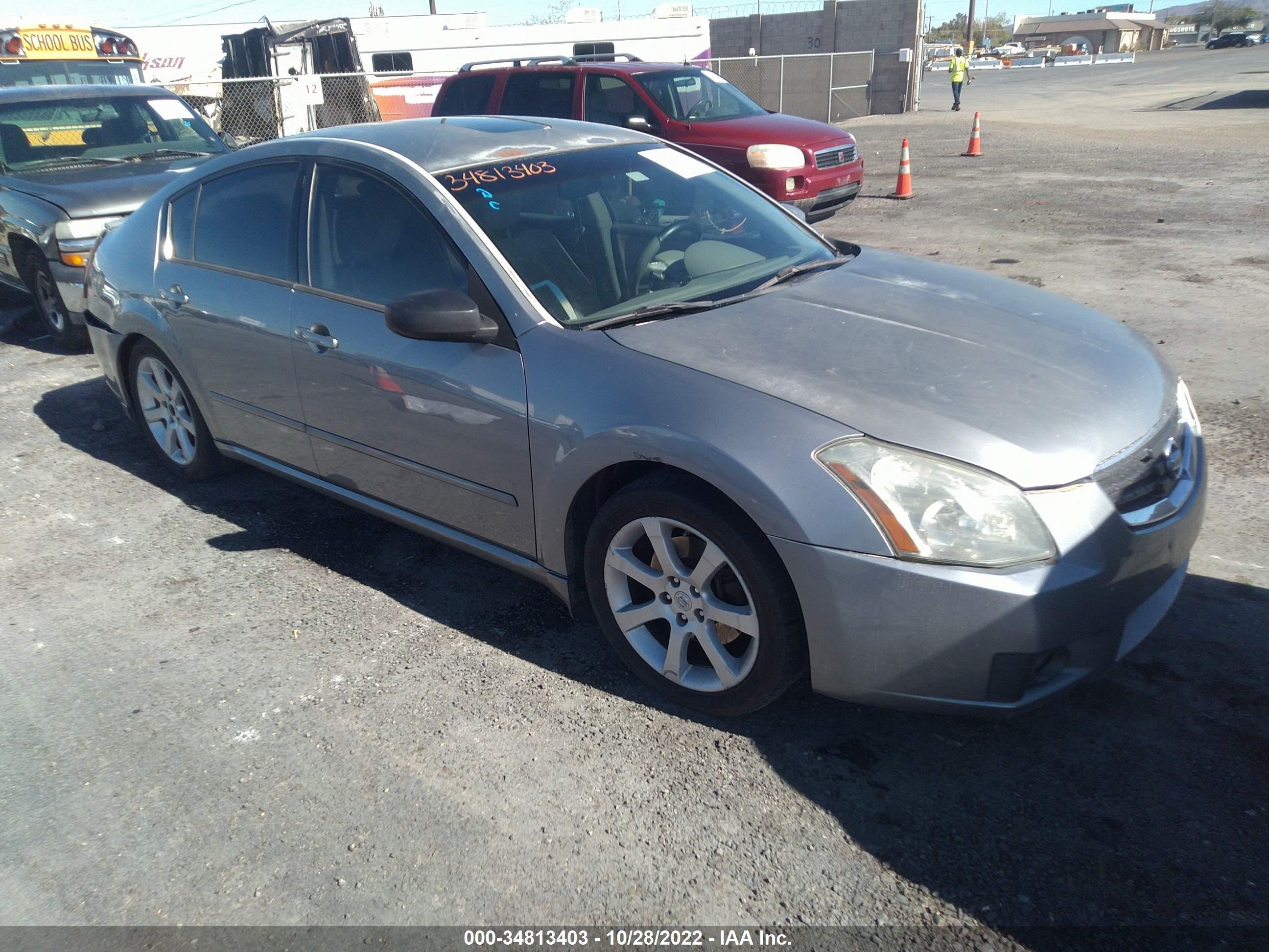 NISSAN MAXIMA 2008 1n4ba41e18c810504