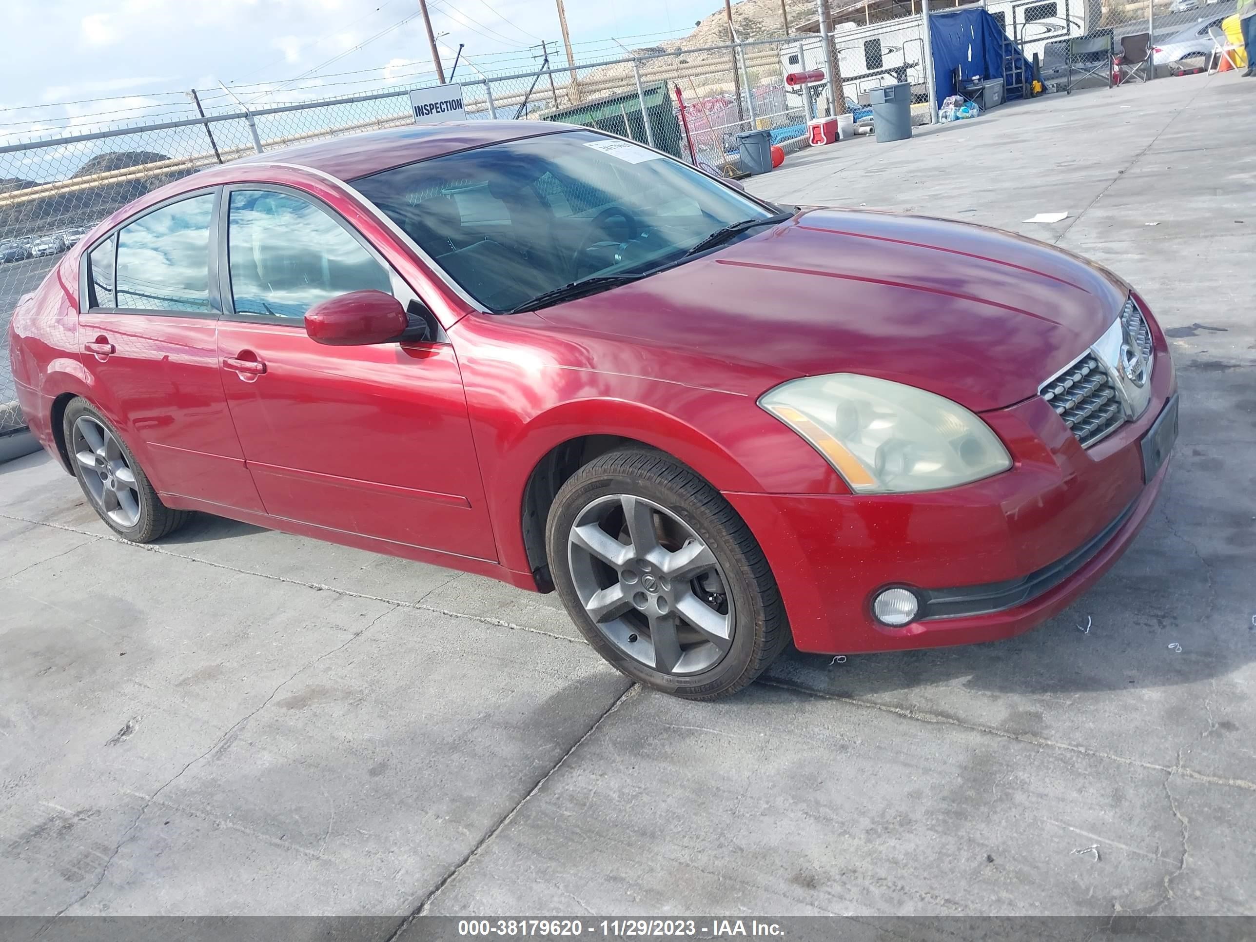 NISSAN MAXIMA 2006 1n4ba41e26c814722