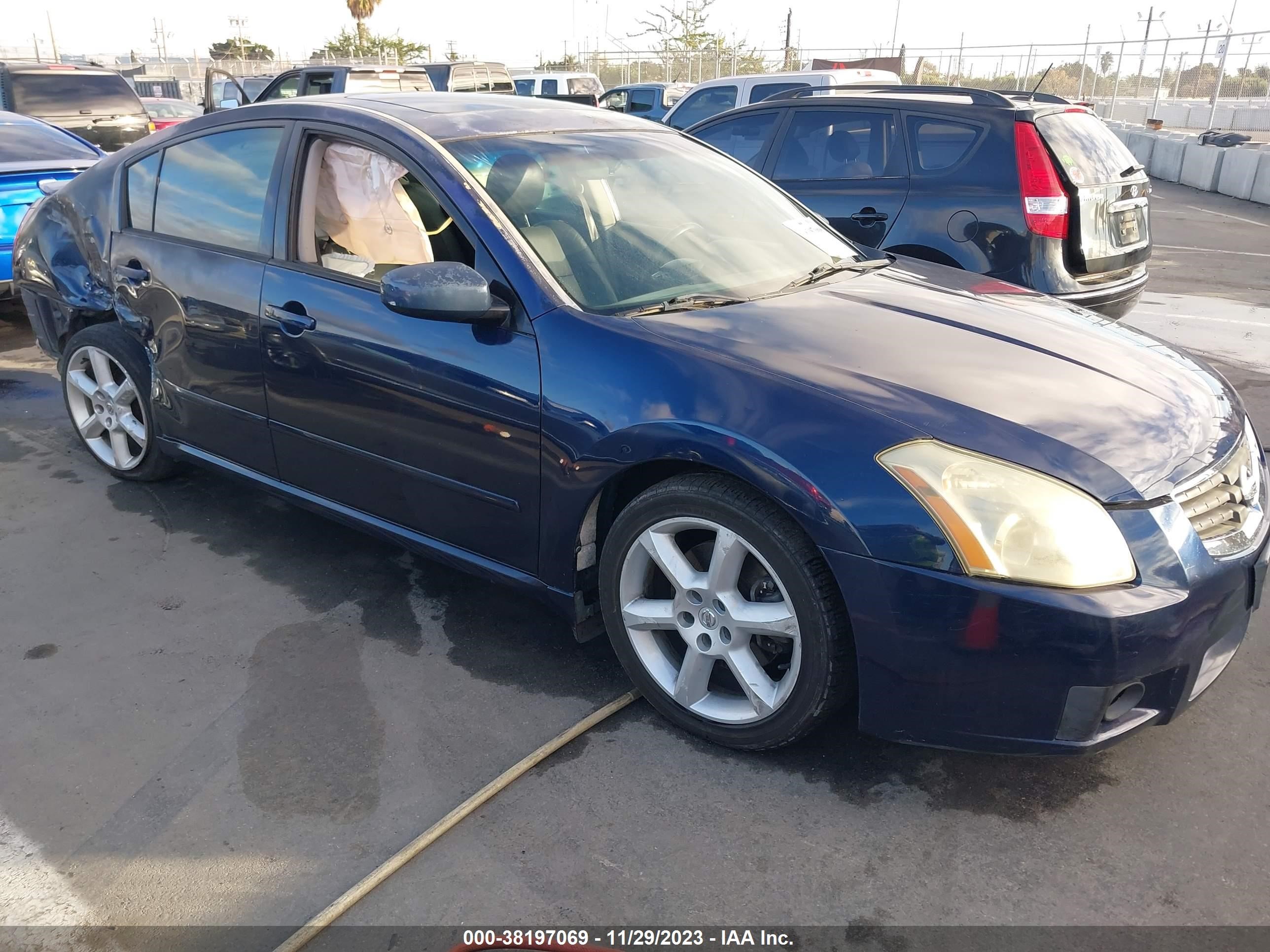 NISSAN MAXIMA 2007 1n4ba41e27c830355