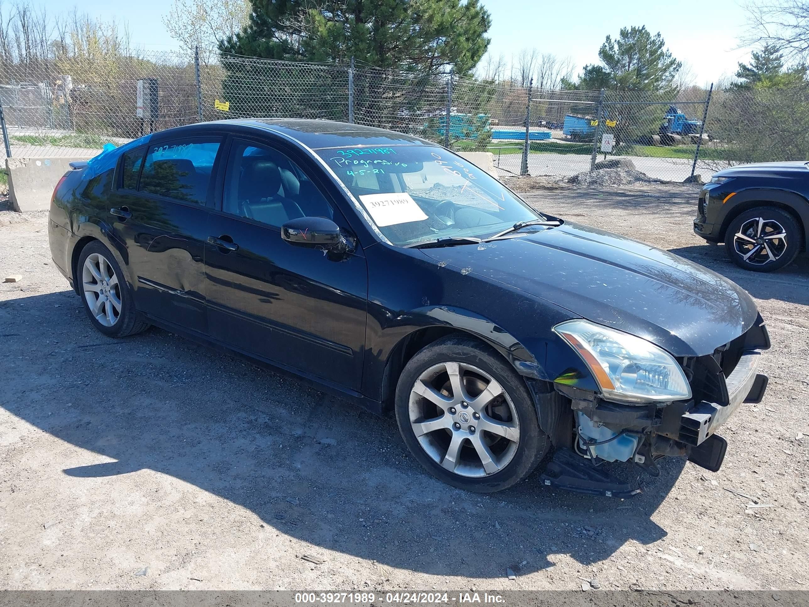 NISSAN MAXIMA 2008 1n4ba41e28c836254