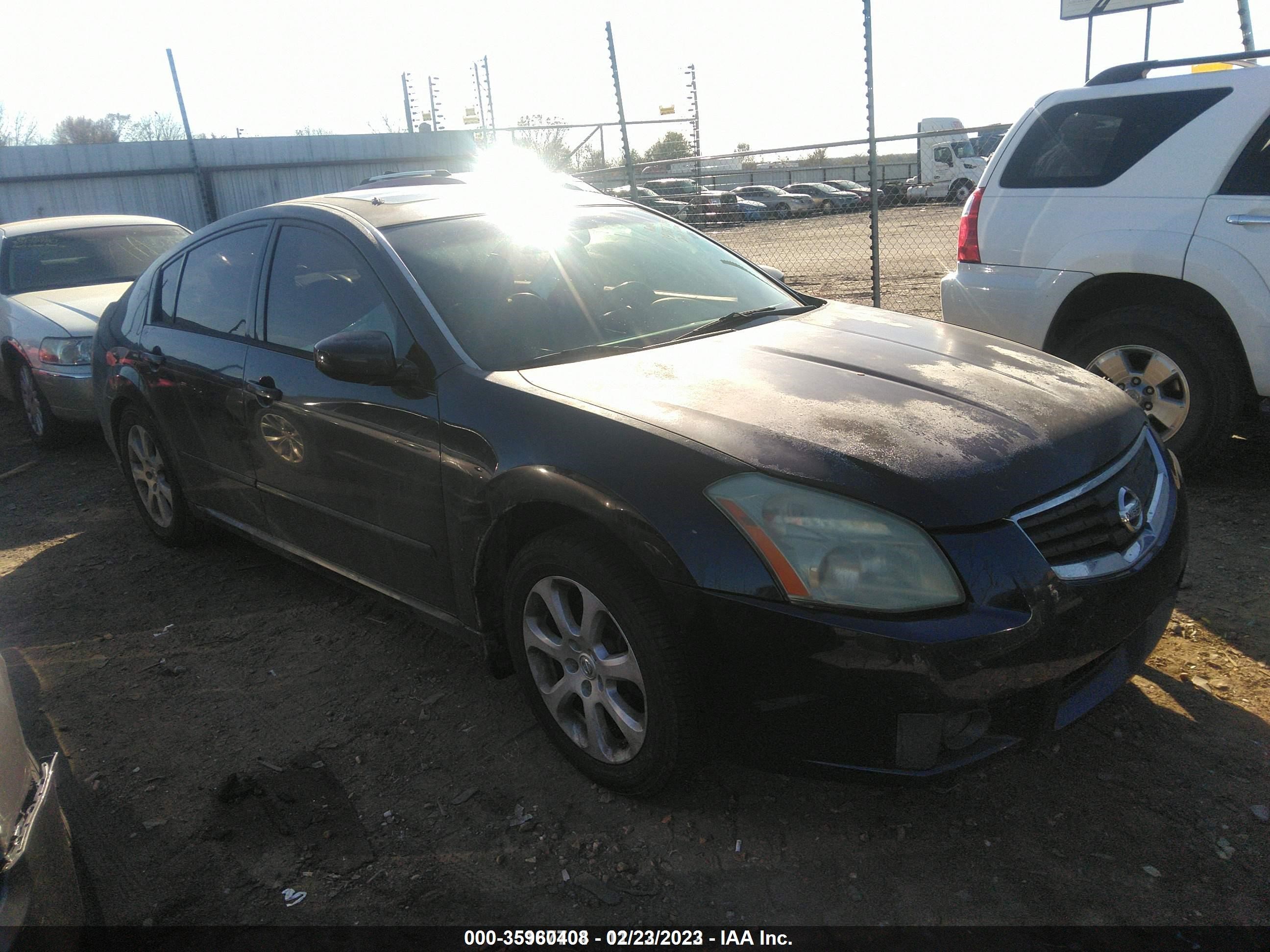 NISSAN MAXIMA 2007 1n4ba41e37c843101