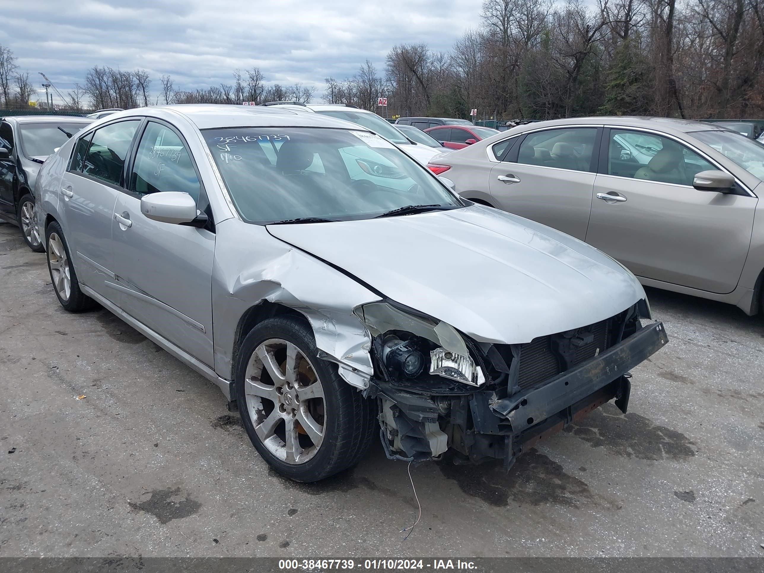 NISSAN MAXIMA 2008 1n4ba41e38c812190