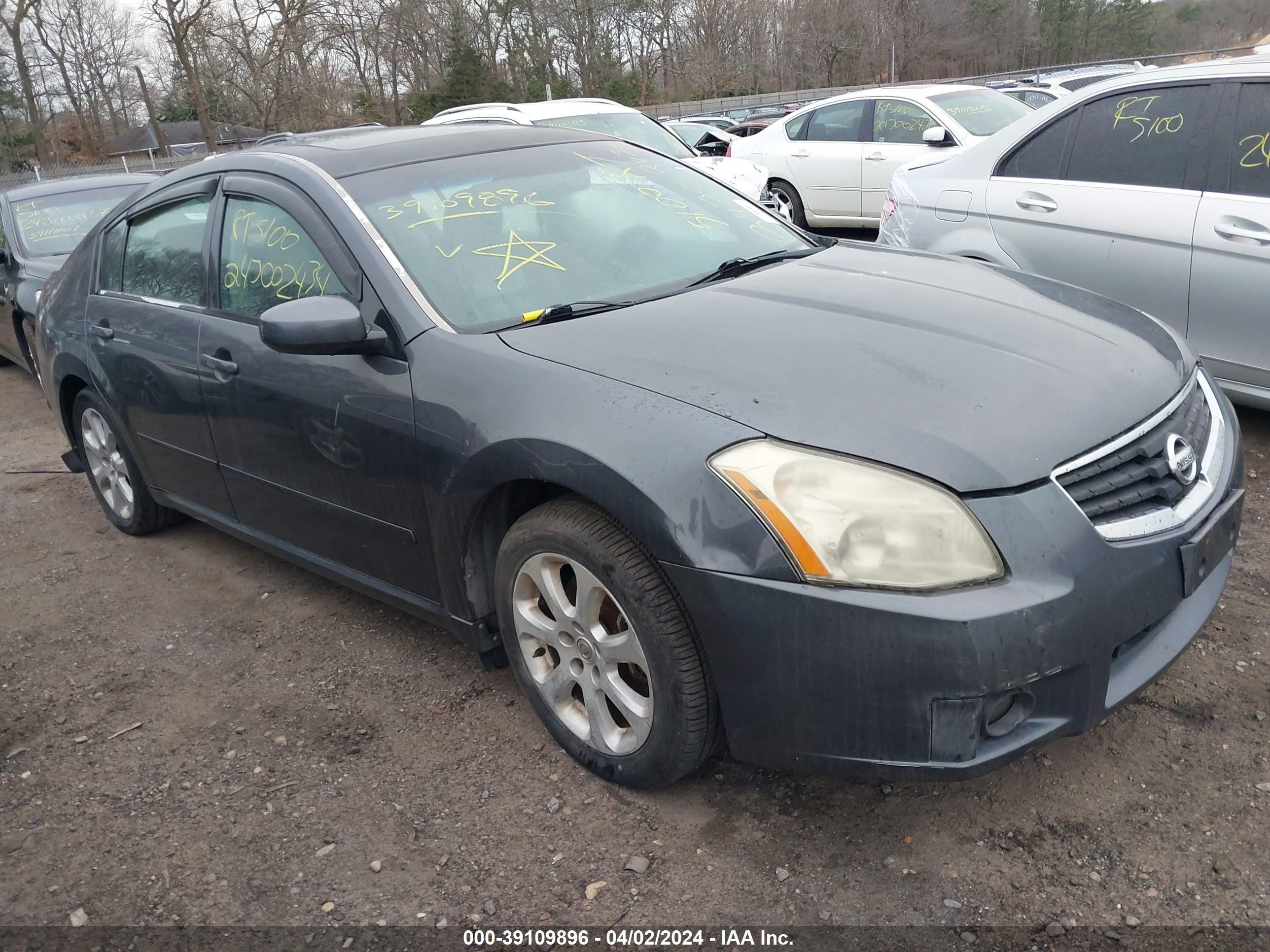 NISSAN MAXIMA 2008 1n4ba41e38c813470