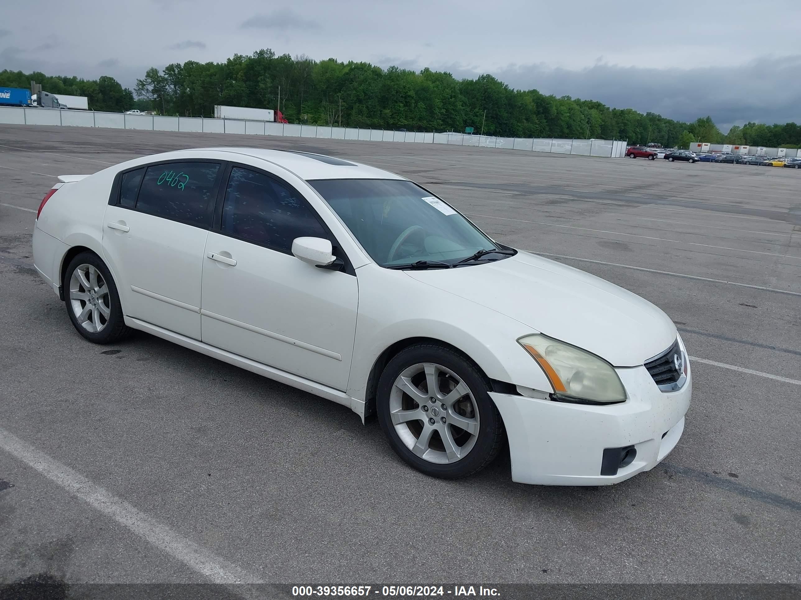 NISSAN MAXIMA 2008 1n4ba41e38c834321