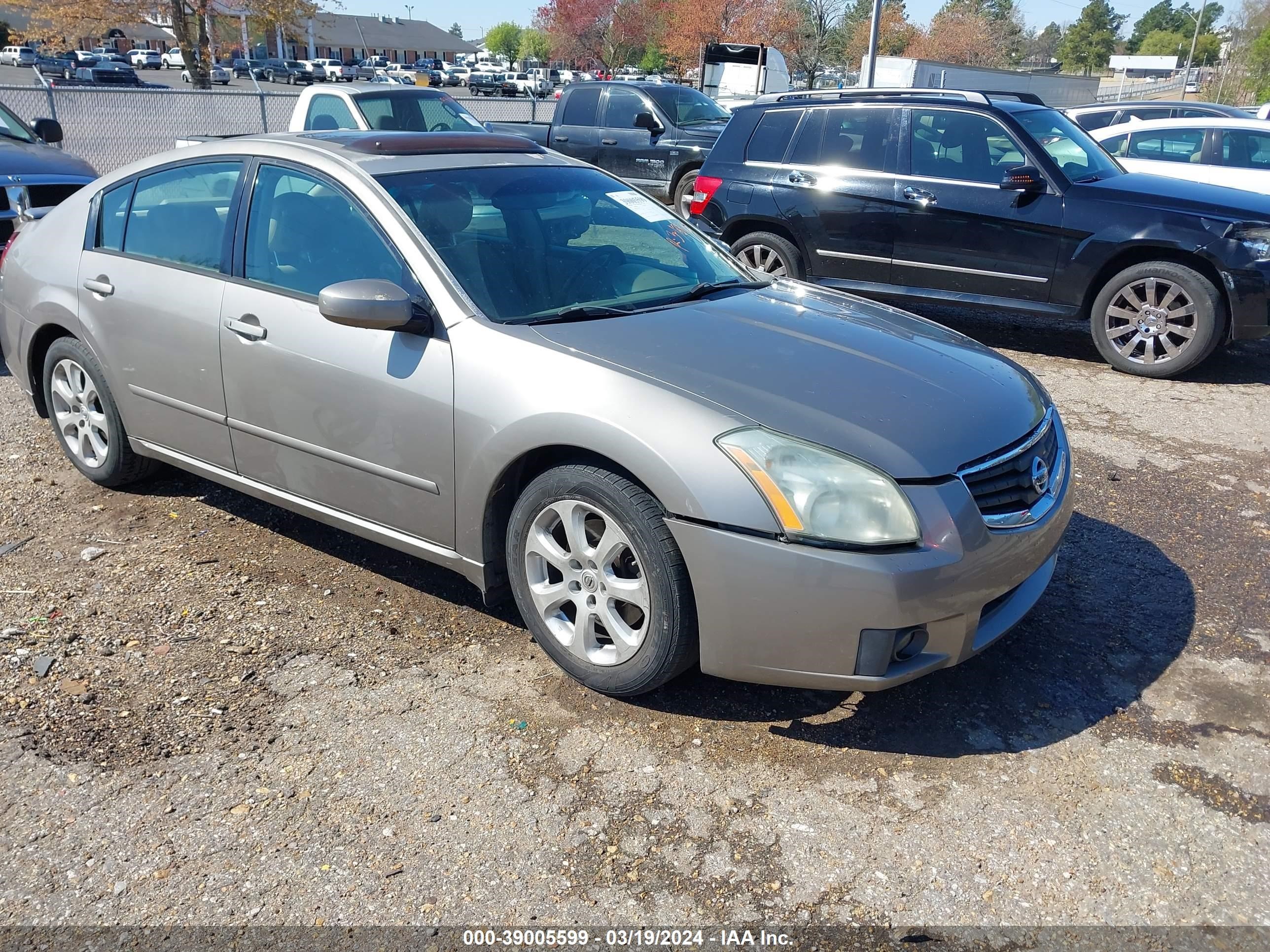 NISSAN MAXIMA 2007 1n4ba41e47c821656