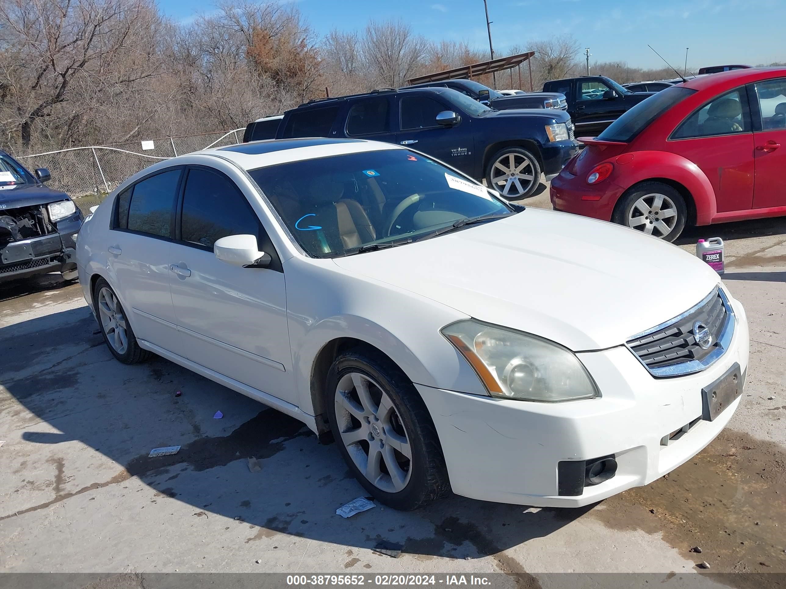 NISSAN MAXIMA 2007 1n4ba41e47c837520