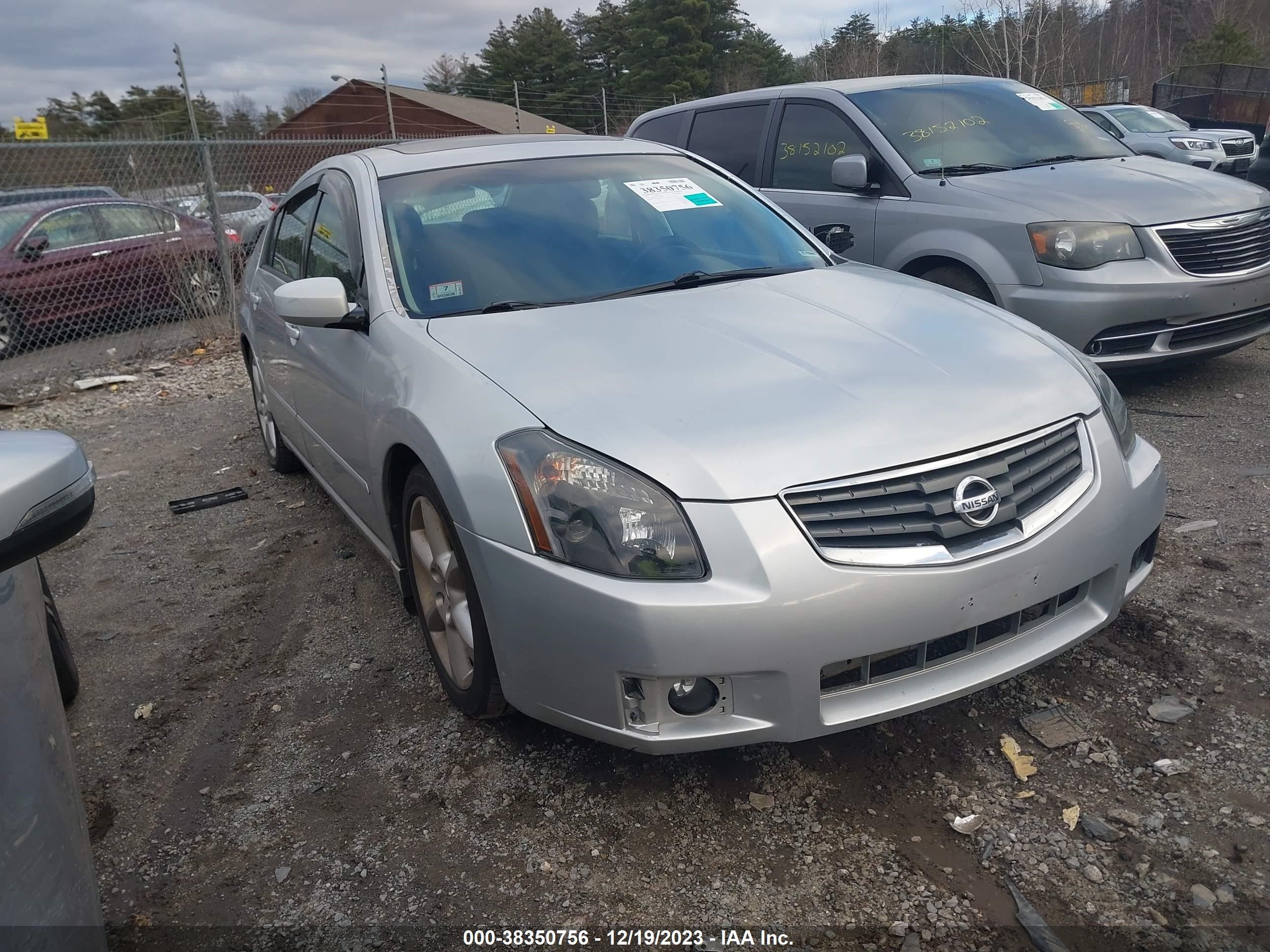 NISSAN MAXIMA 2007 1n4ba41e47c842586