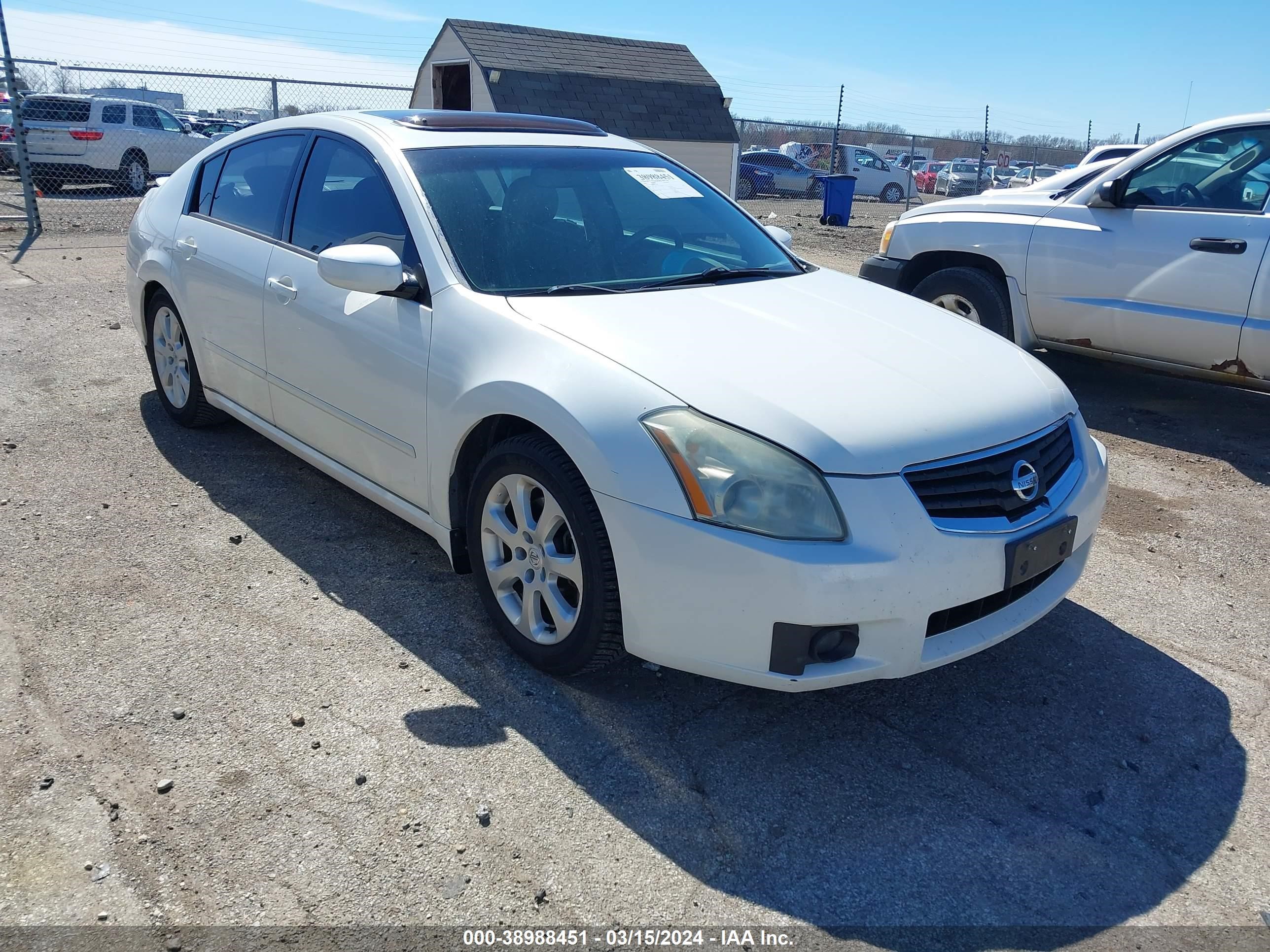 NISSAN MAXIMA 2008 1n4ba41e48c831184