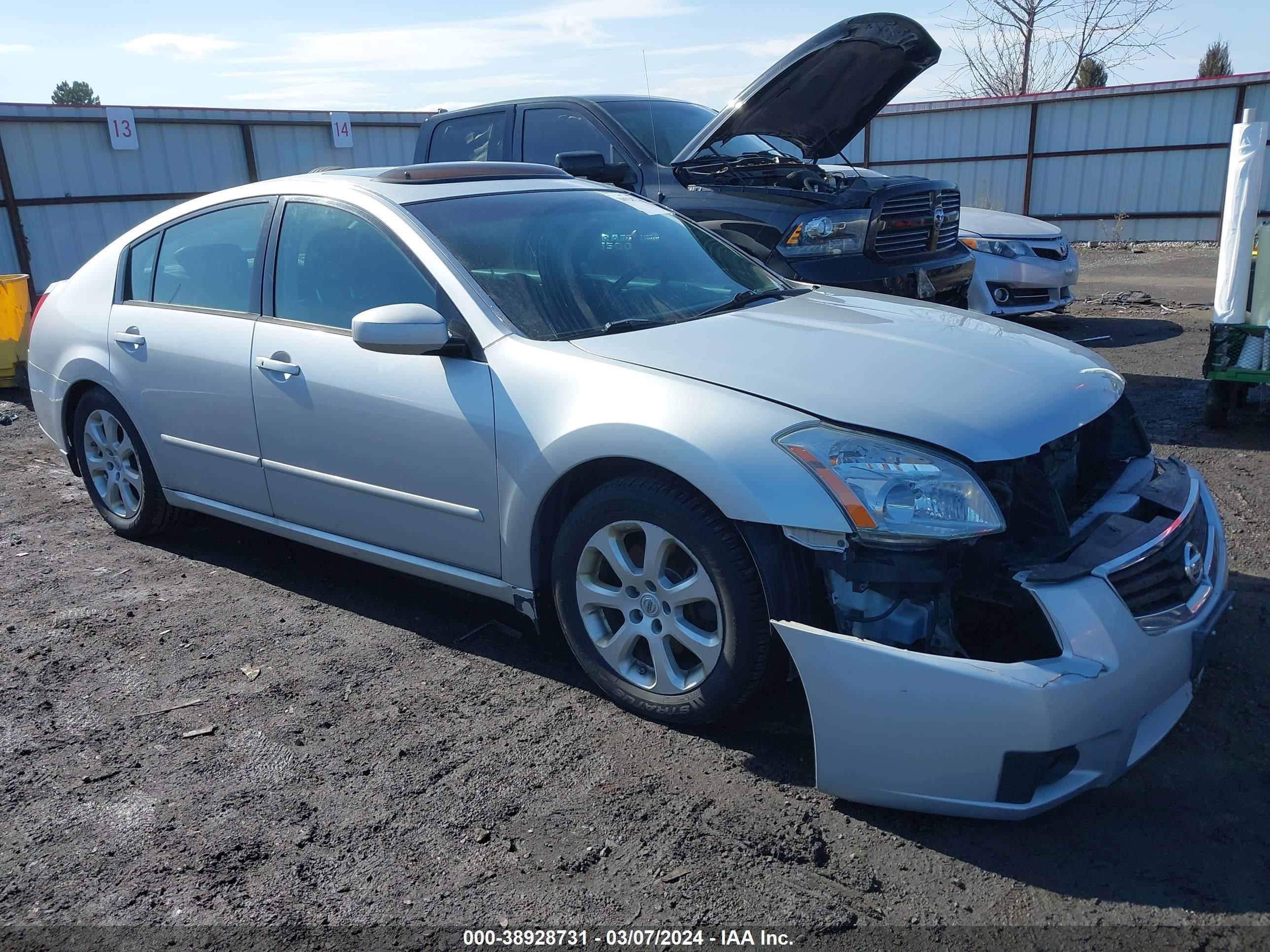 NISSAN MAXIMA 2008 1n4ba41e58c811848