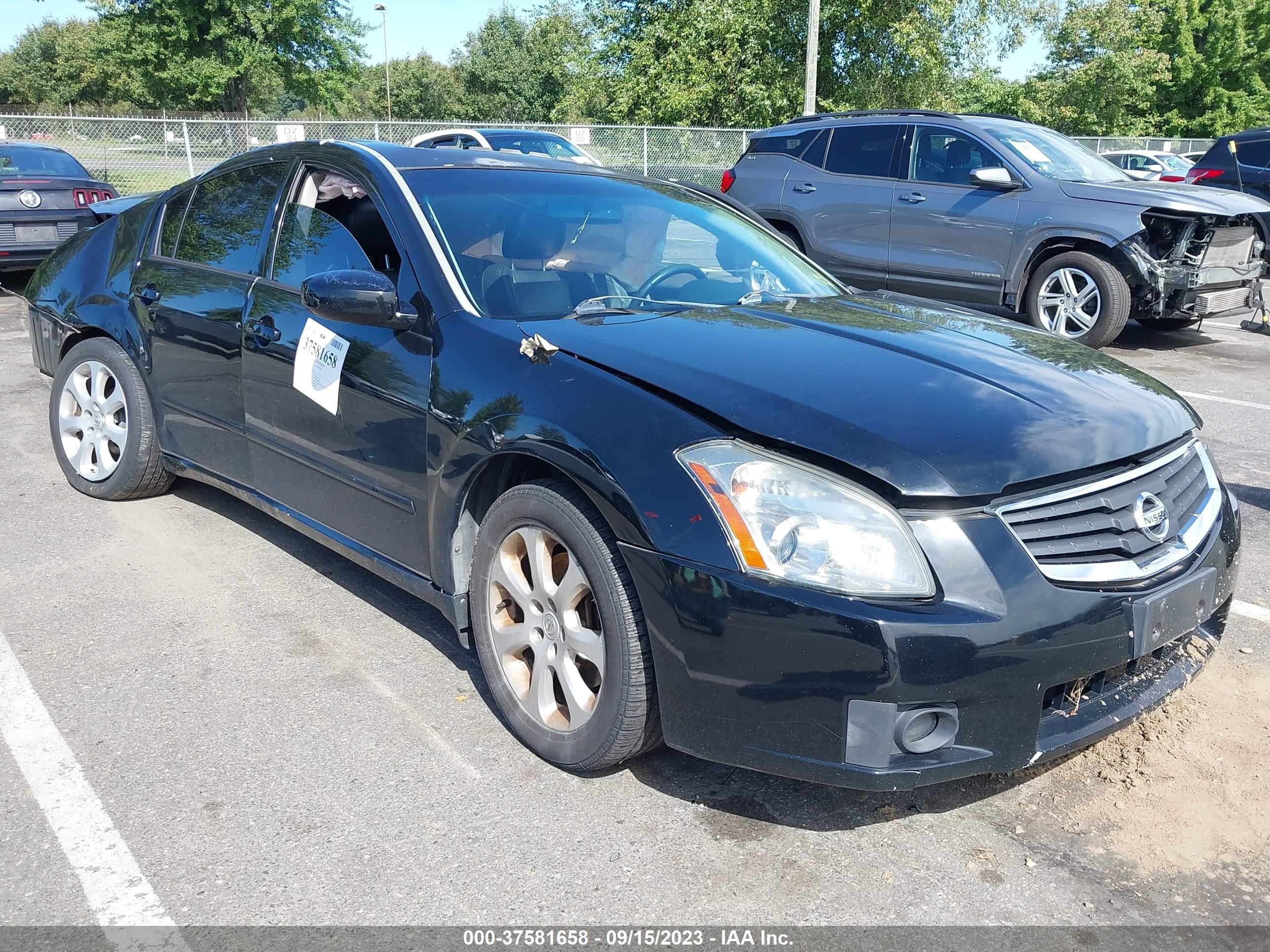 NISSAN MAXIMA 2008 1n4ba41e58c824325