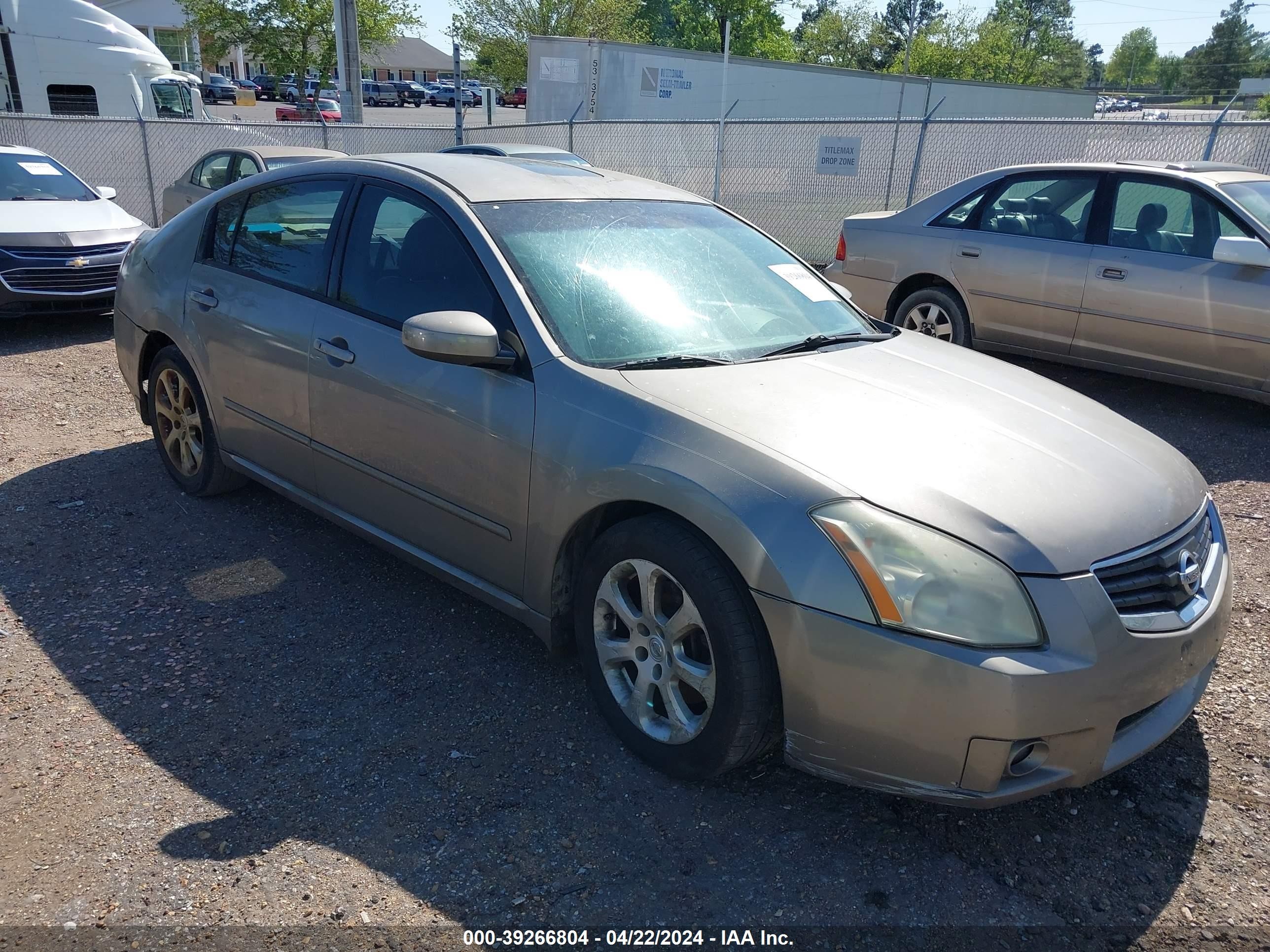 NISSAN MAXIMA 2007 1n4ba41e67c827989