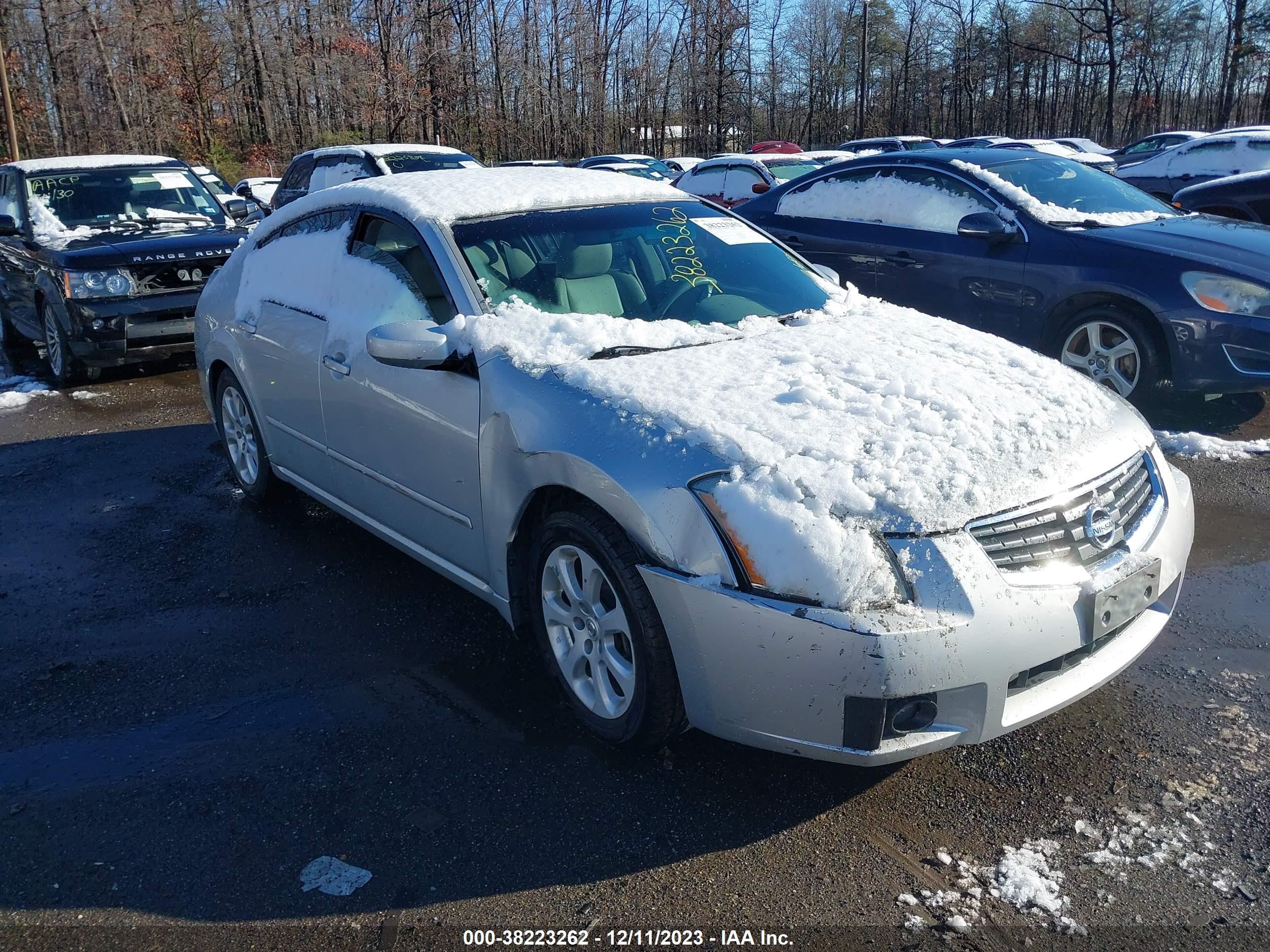 NISSAN MAXIMA 2007 1n4ba41e67c835042