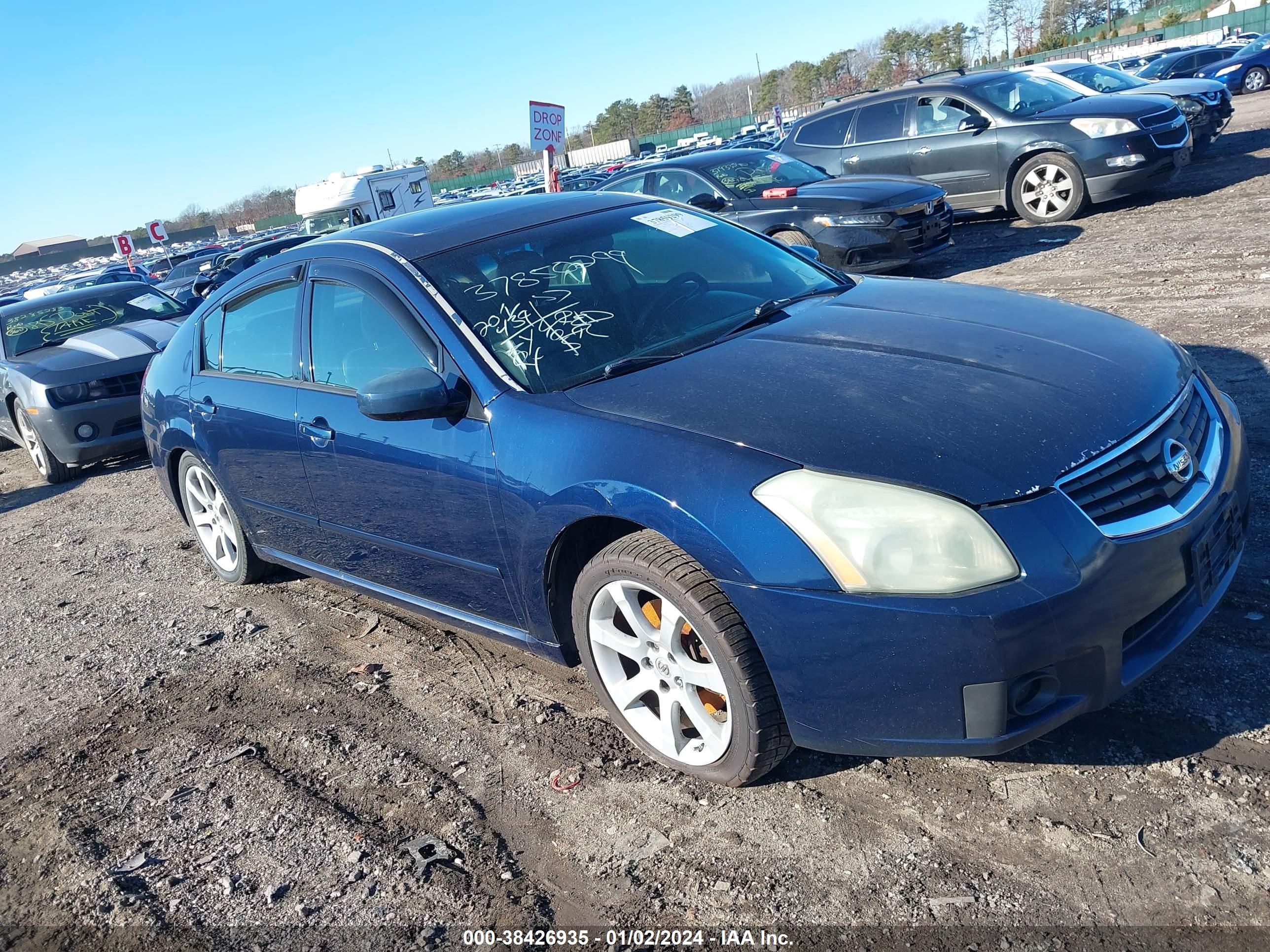 NISSAN MAXIMA 2007 1n4ba41e67c852326