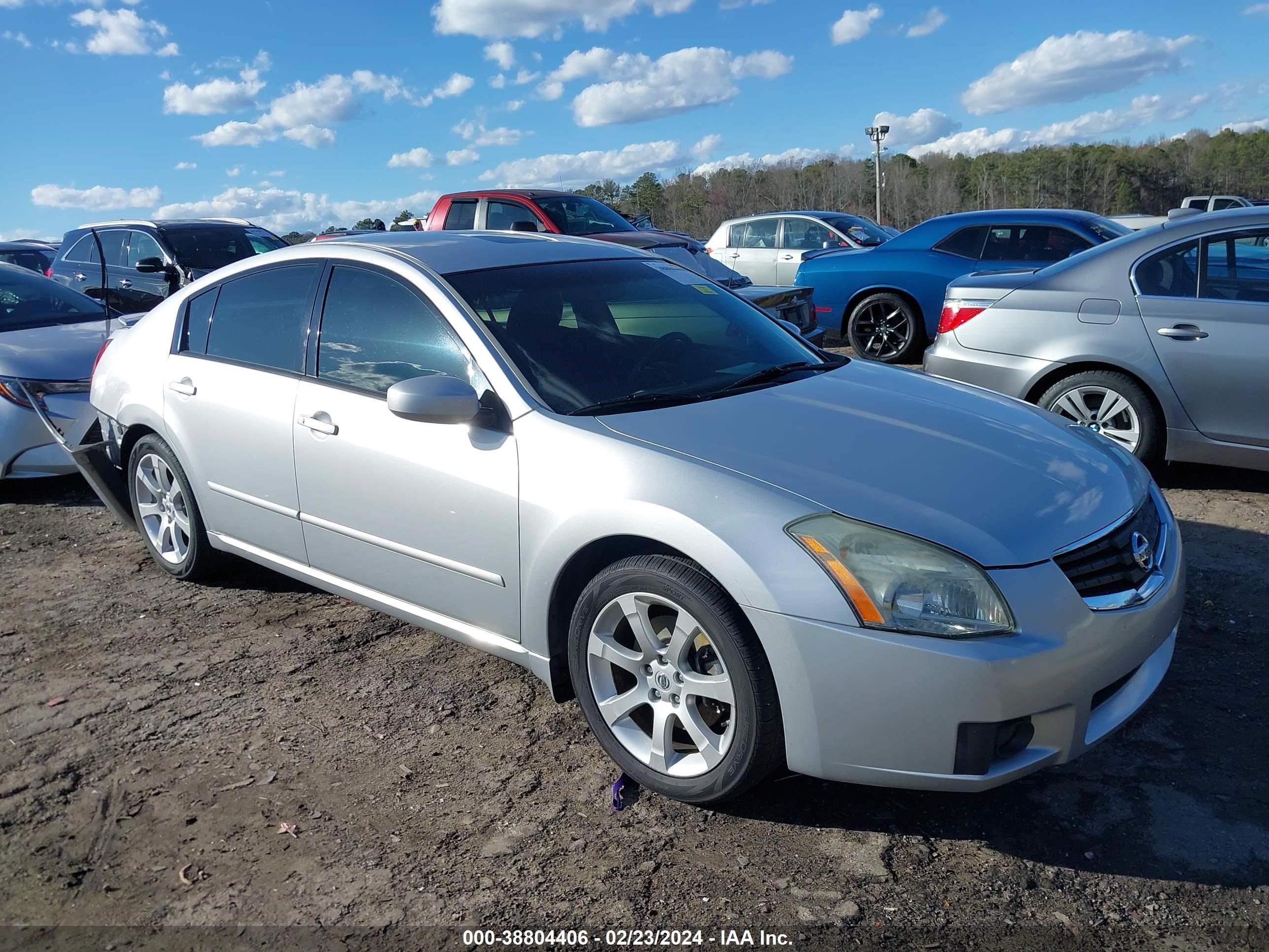 NISSAN MAXIMA 2008 1n4ba41e68c819182