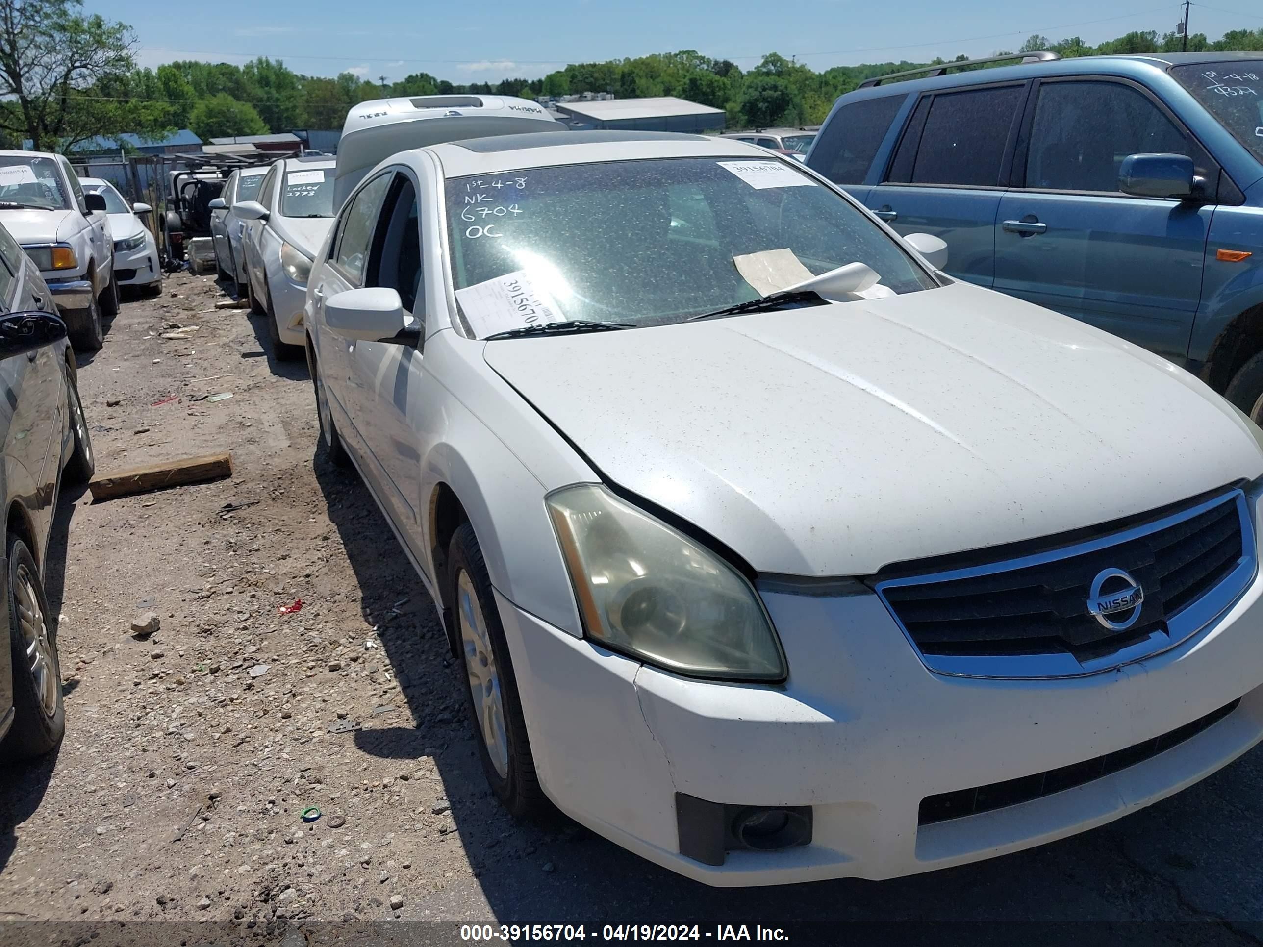 NISSAN MAXIMA 2007 1n4ba41e77c850181