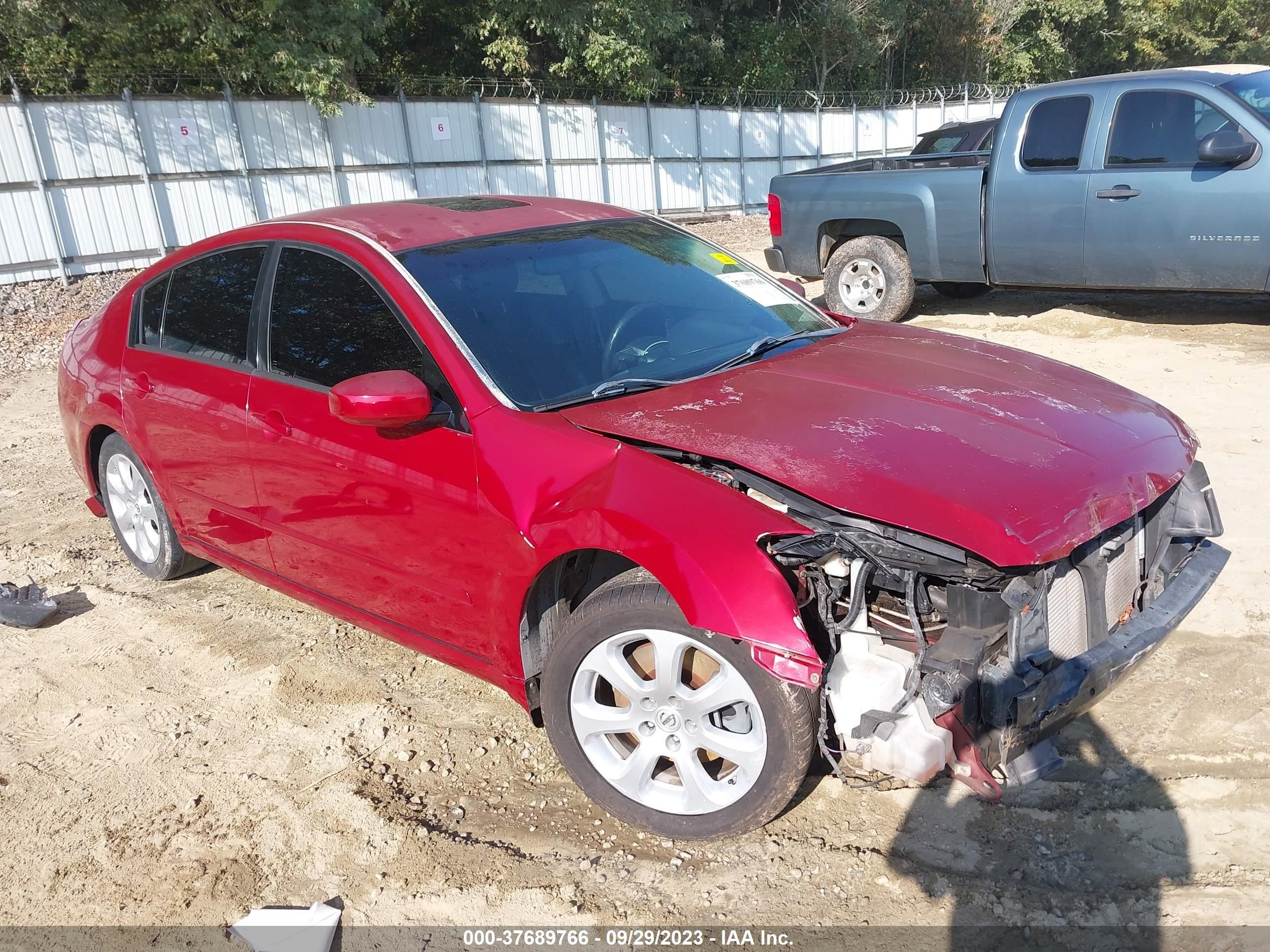 NISSAN MAXIMA 2008 1n4ba41e78c805369